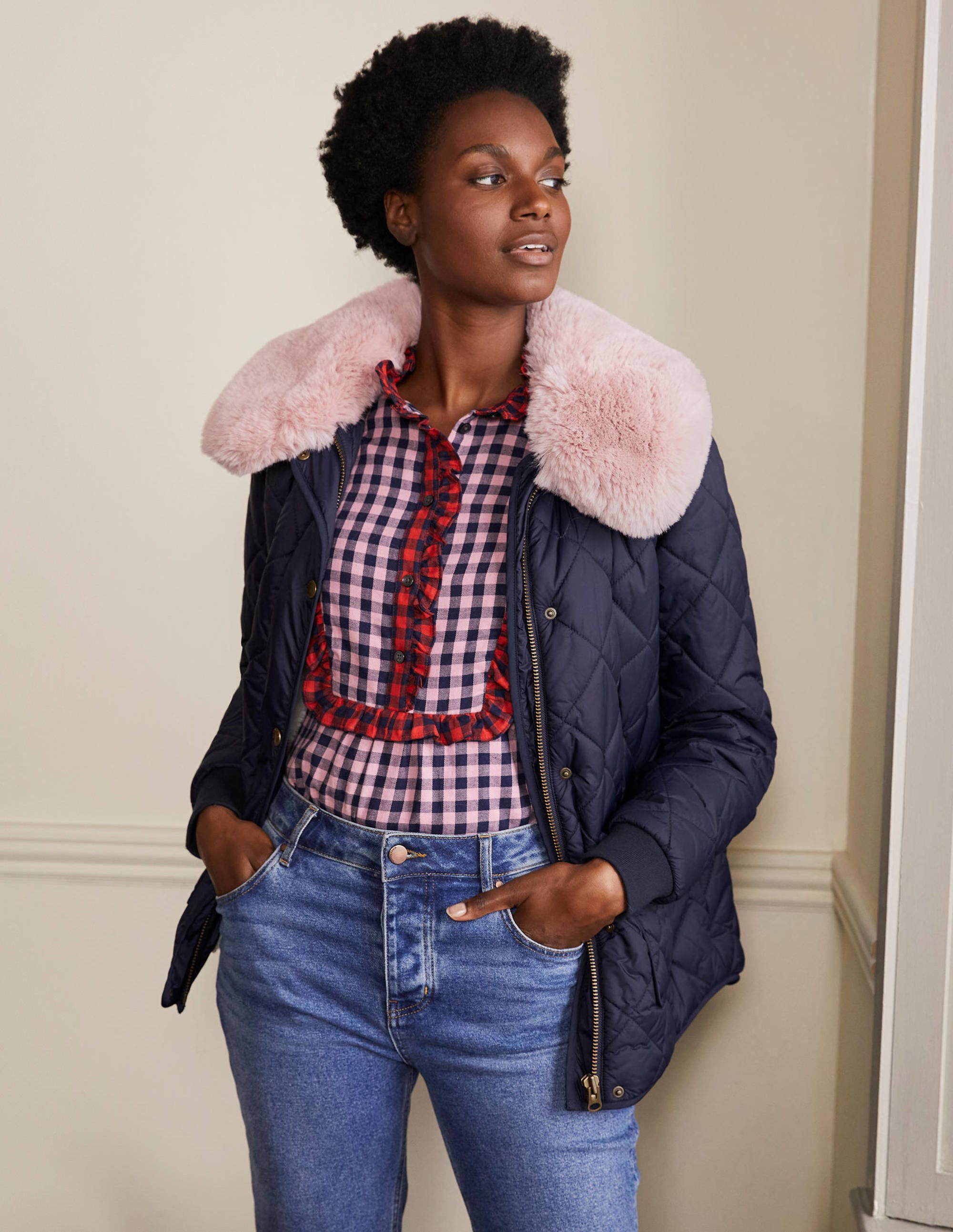 Hollie Jacke-Marineblau - Image 6