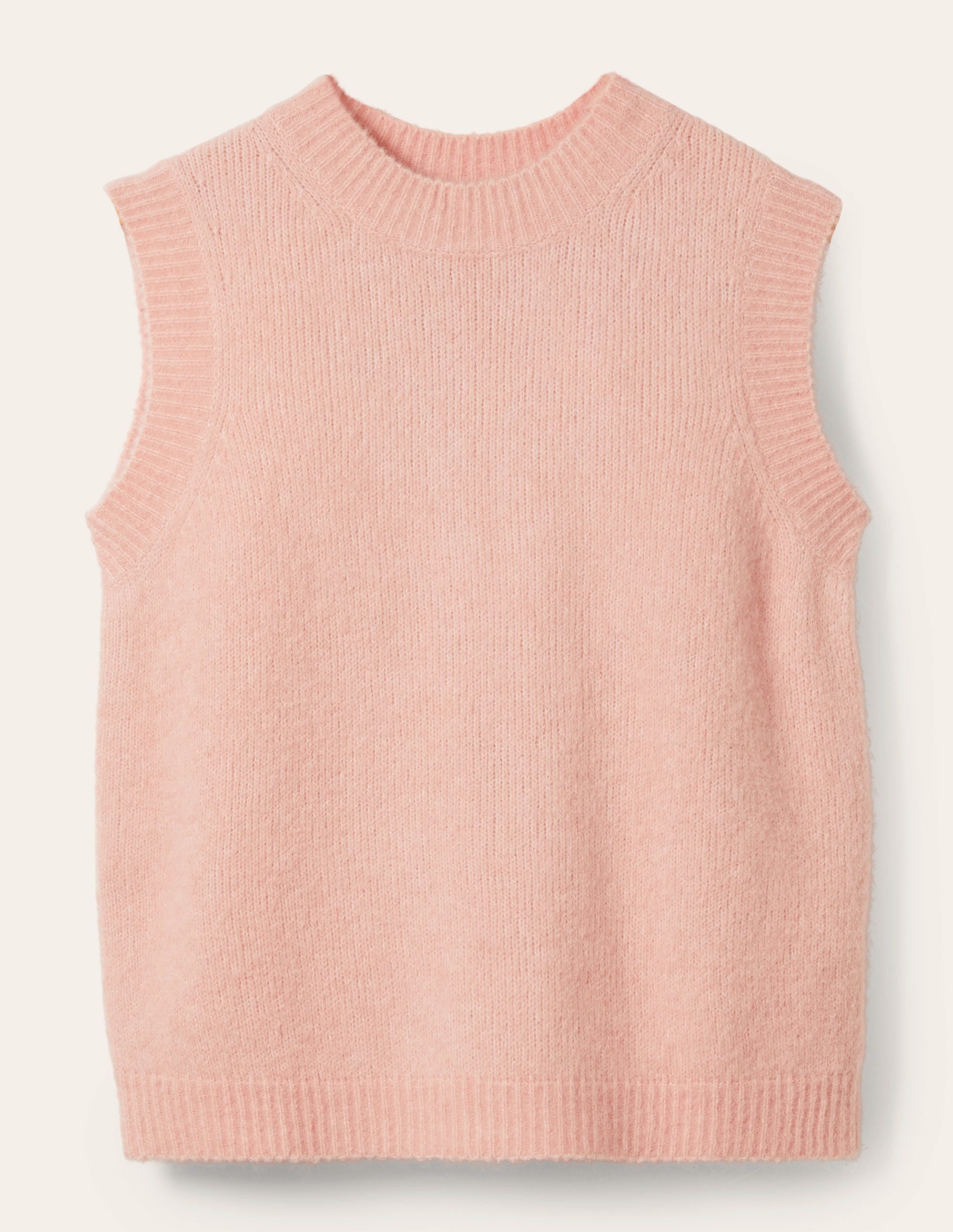 Fluffy Tank Top-Milkshake - Image 5