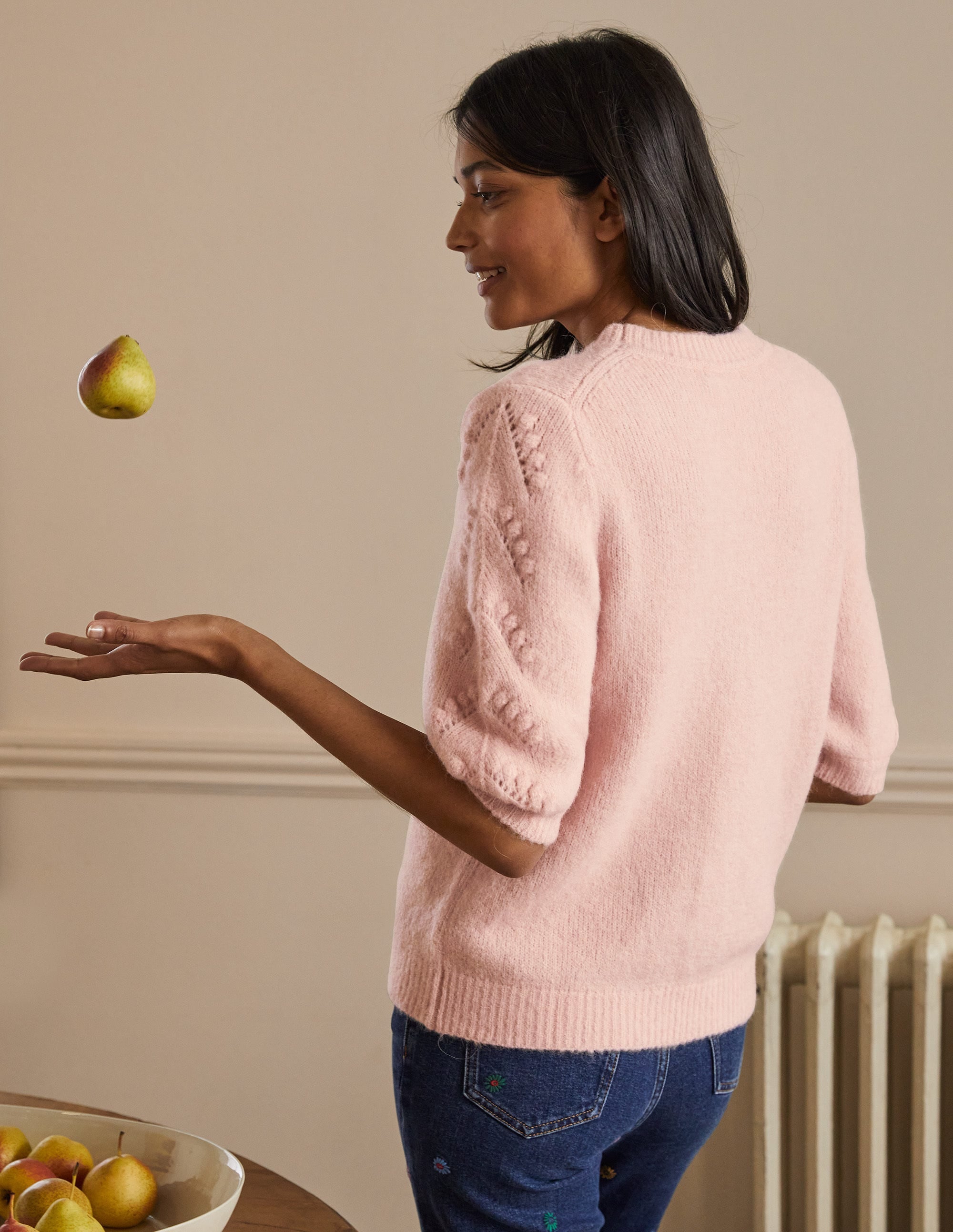 T-shirt en maille duveteuse-Milkshake - Image 3