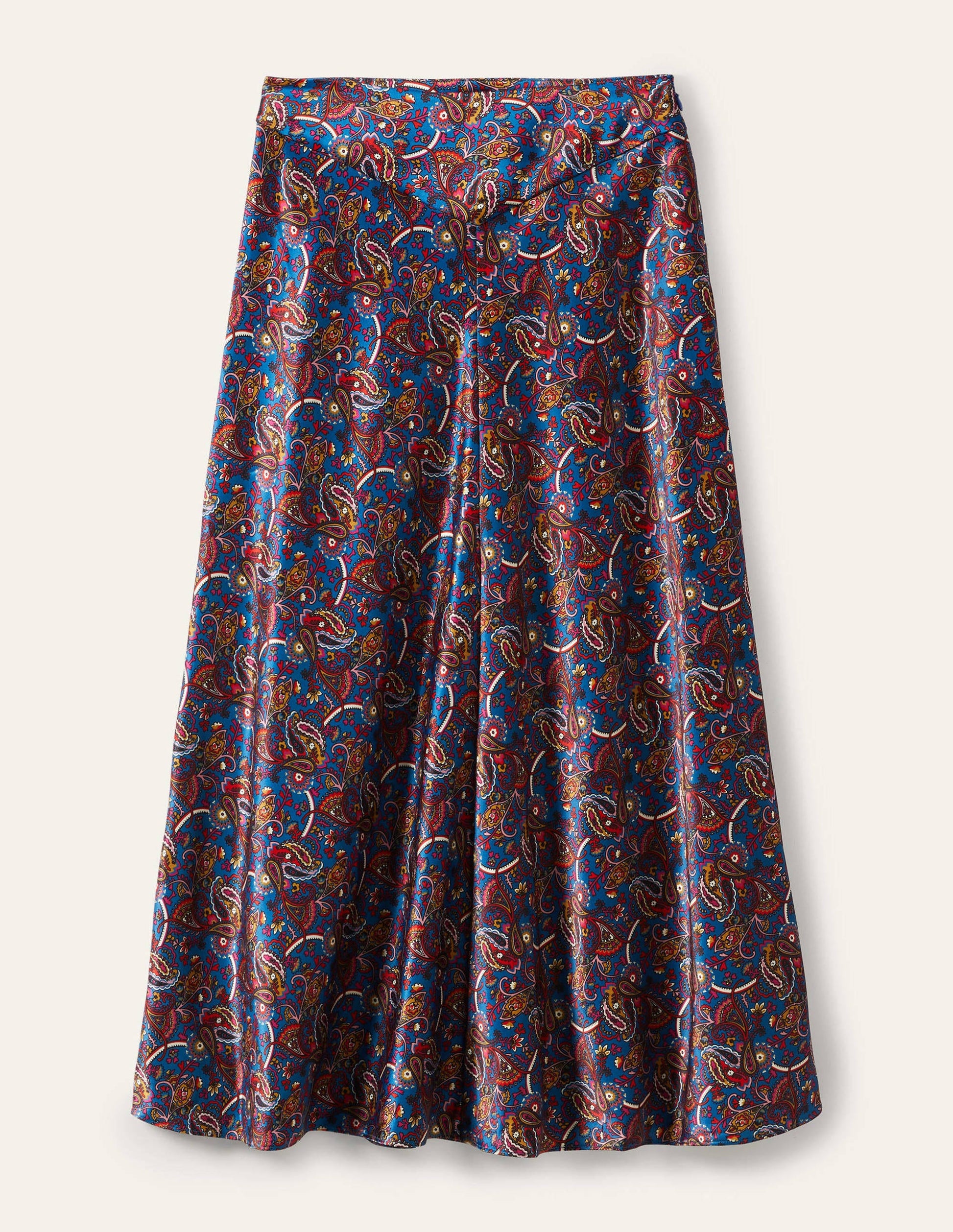 Seam Detail Midi Skirt-Winter Azure, Fantastical-6