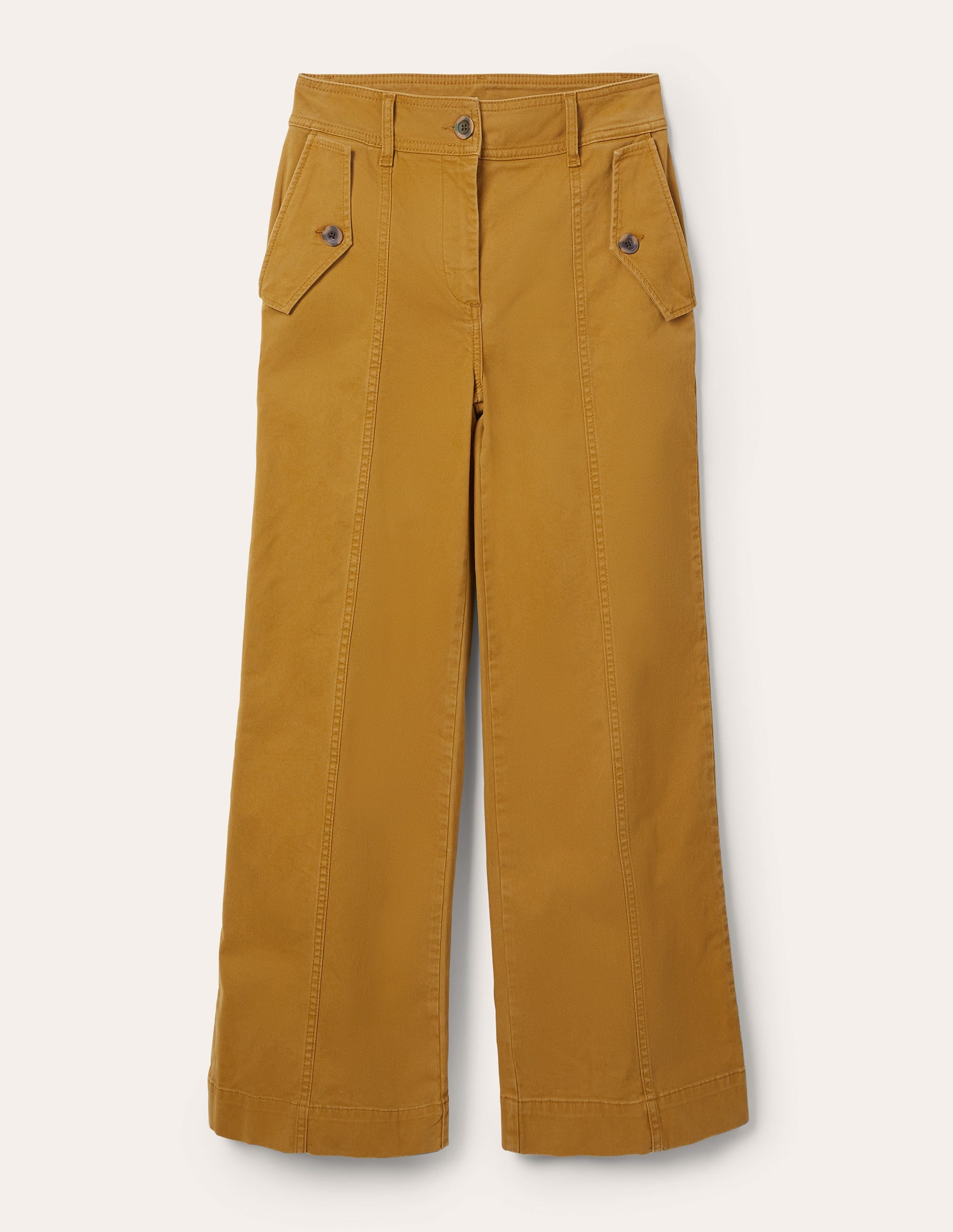 Pantalon chino large-Encens - Image 5