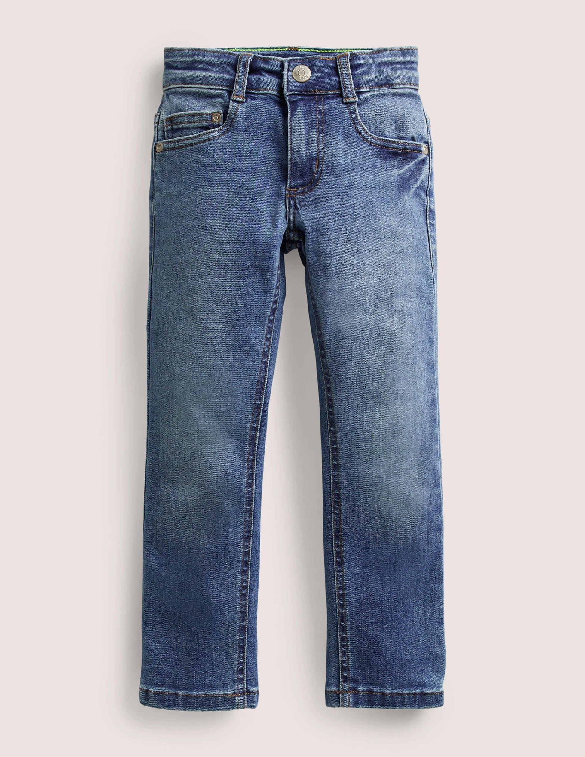 Schmale Jeans mit Adventure-Flex-Mittleres Vintageblau-1