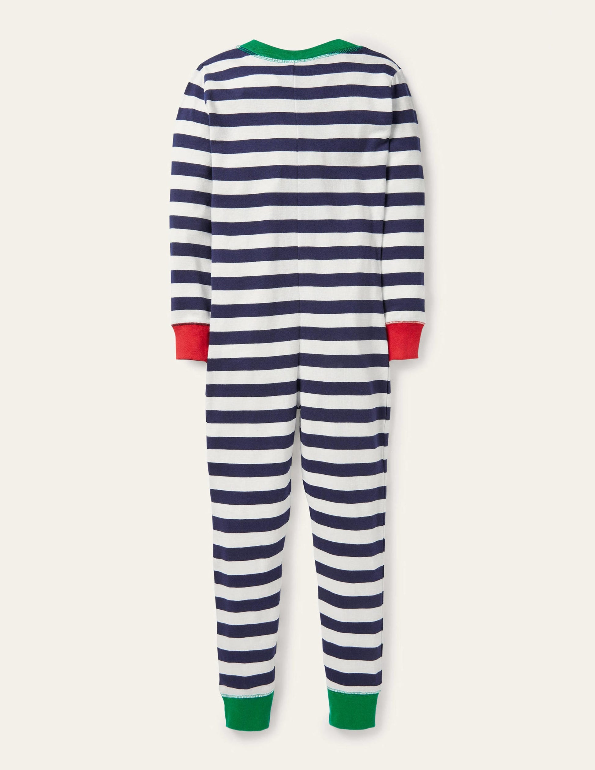 Snug All-In-One Pyjamas-College Navy/Ivory-2