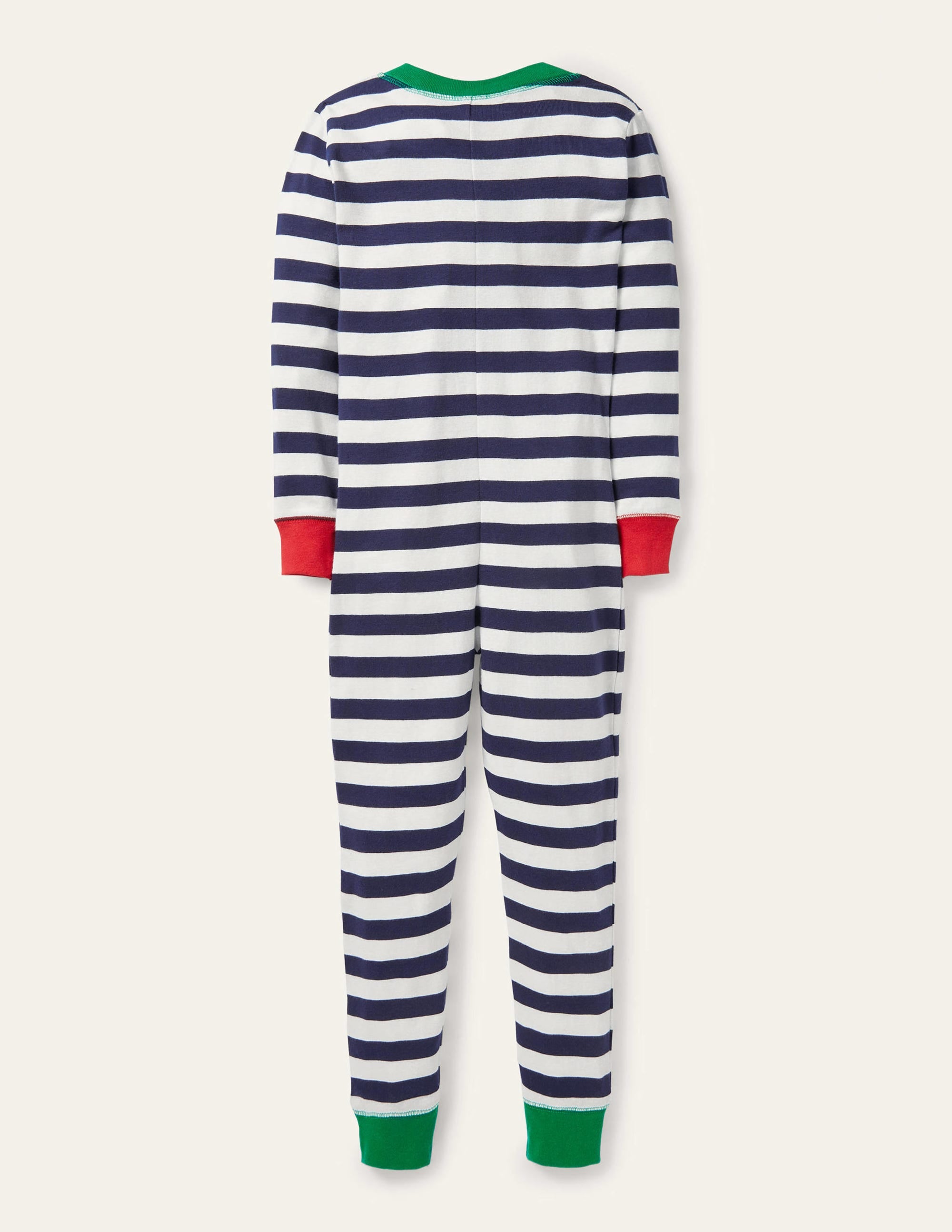 Snug All-In-One Pyjamas-College Navy/Ivory - Image 2