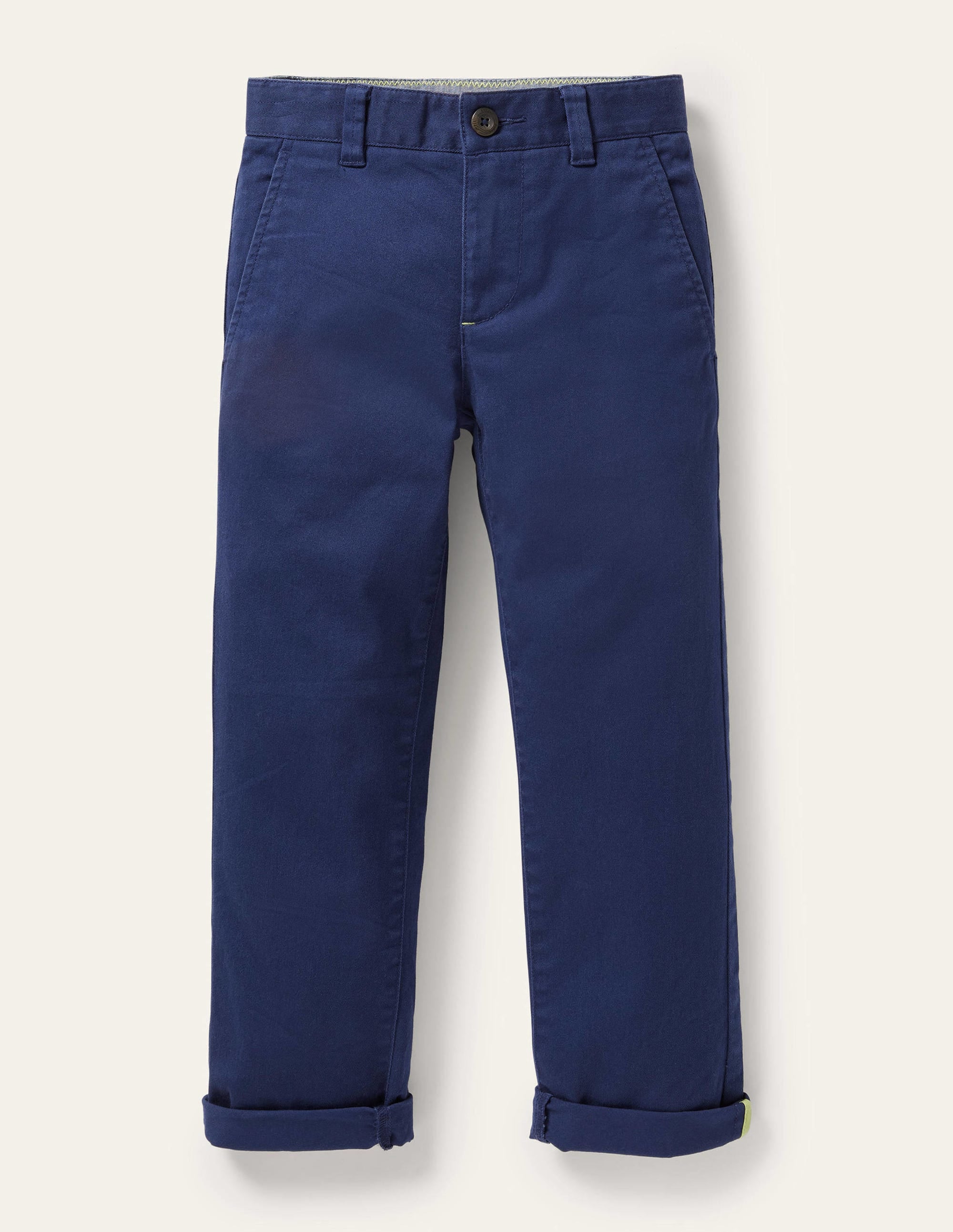 Chinohose mit Stretchanteil-Schuluniform-Navy - Image 1