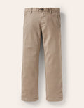 Pantalon chino stretch-Marron noisette