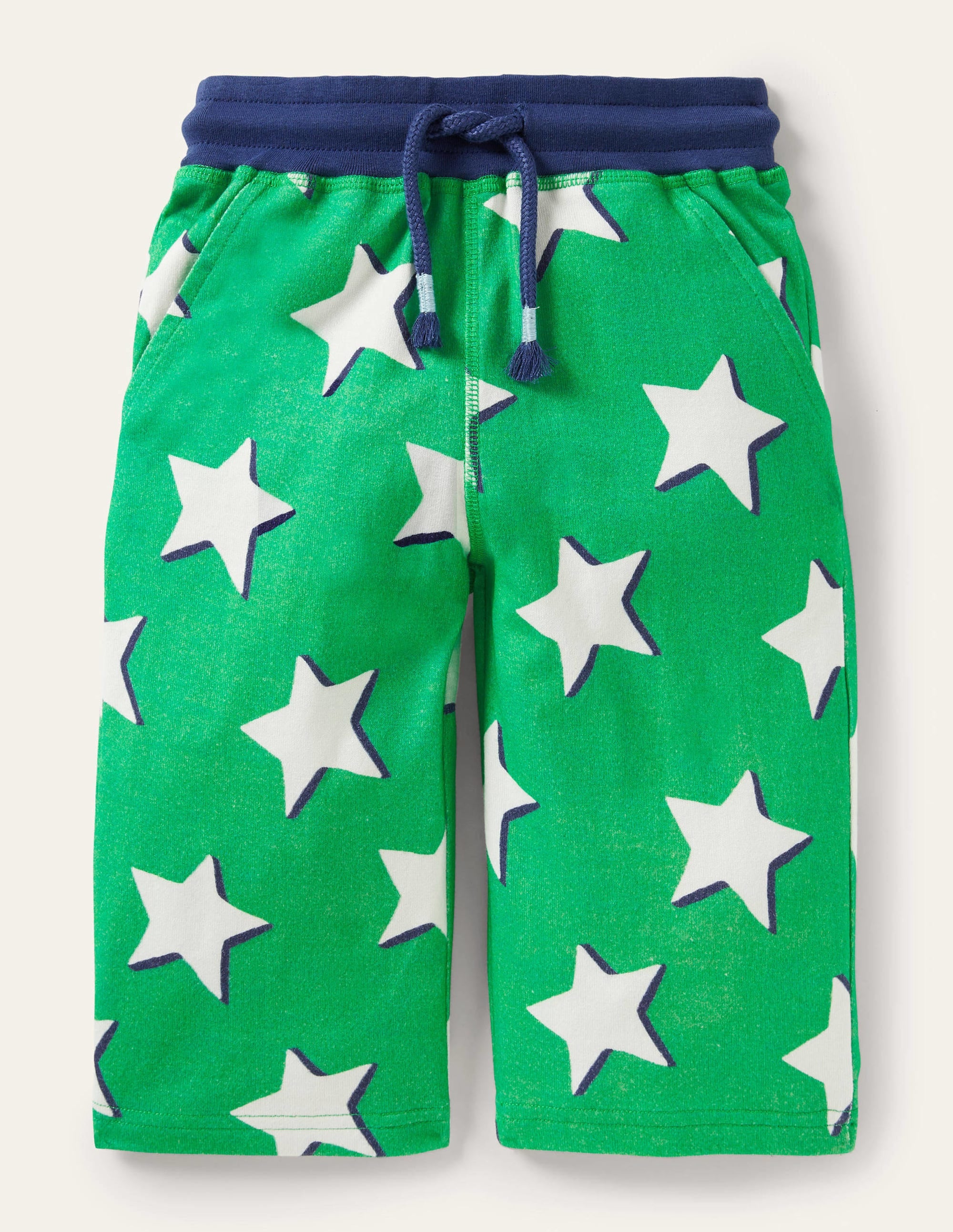 Jersey-Baggyhose-Paprikagrün, Schattensterne - Image 1