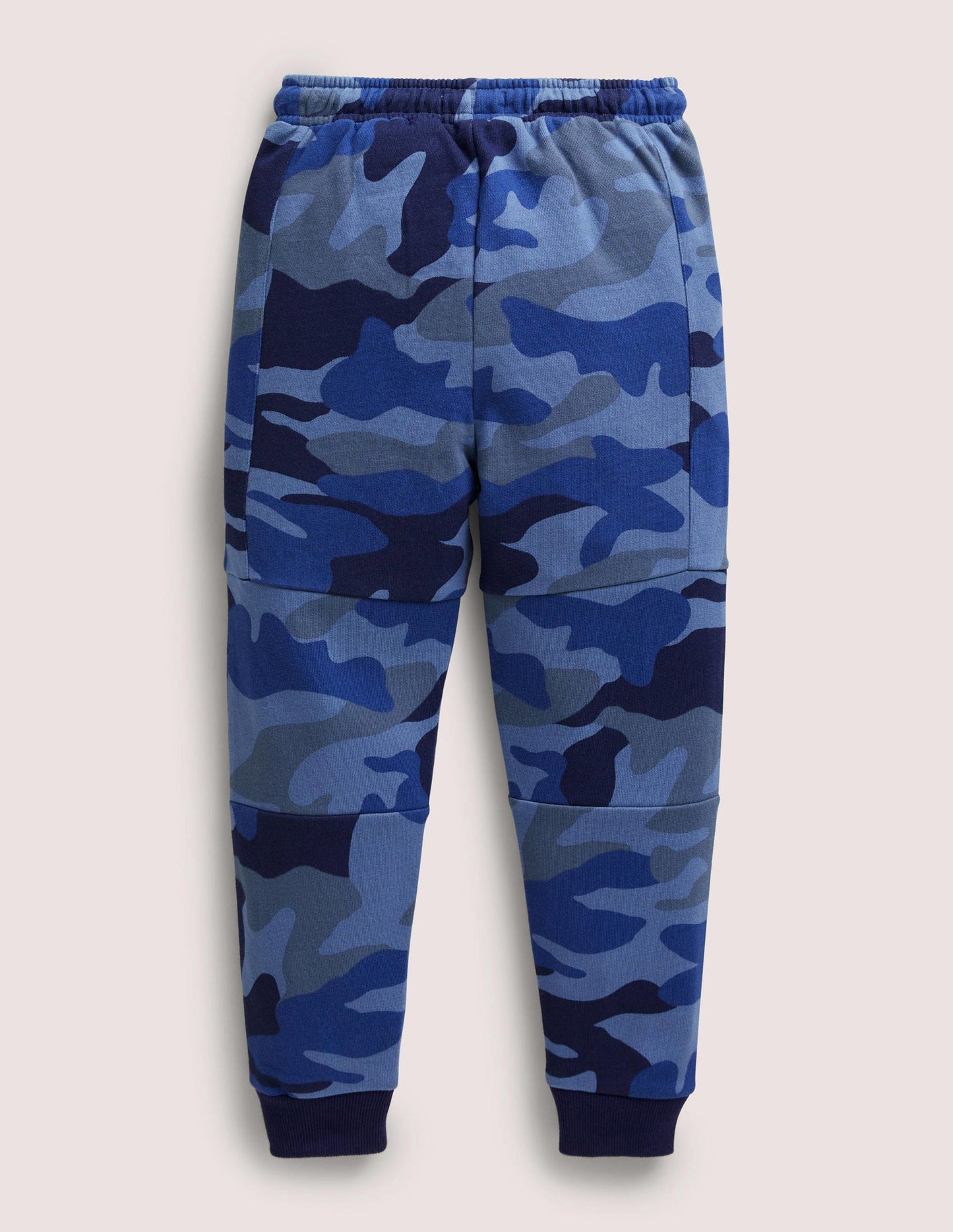 Sweathose mit verstärkter Kniepartie-Blau, Camouflage