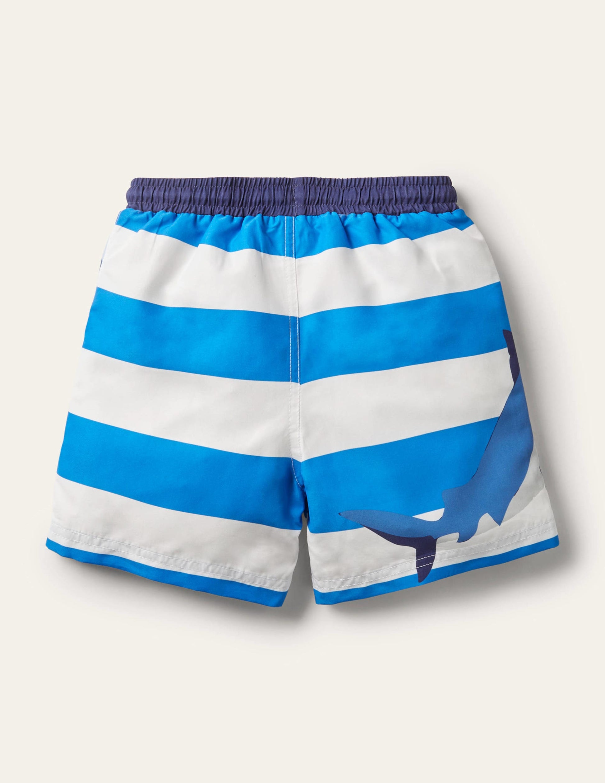 Short de bain imprimé-Requins bleu marocain-2