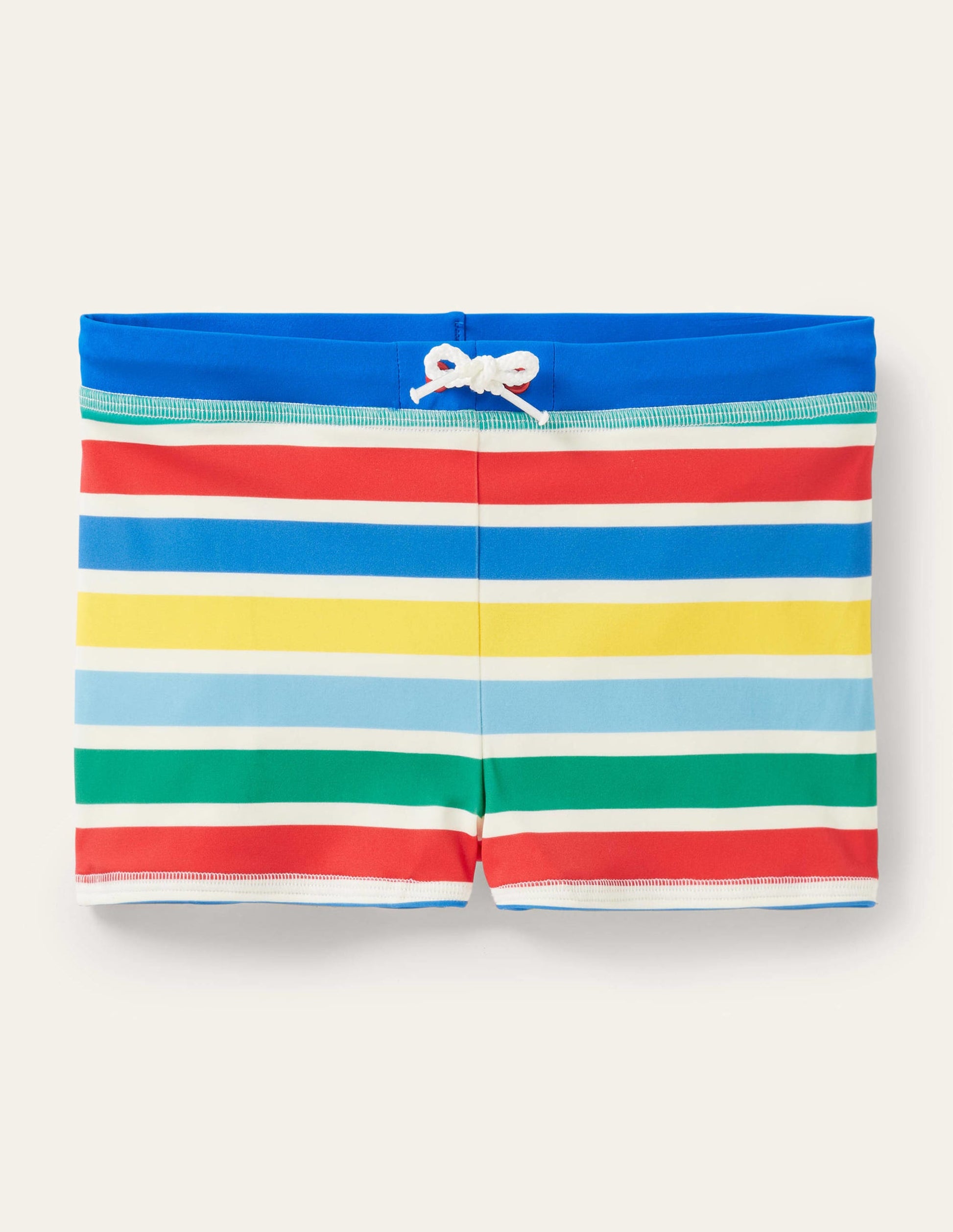 Badehose-Regenbogenfarben, Gestreift-1