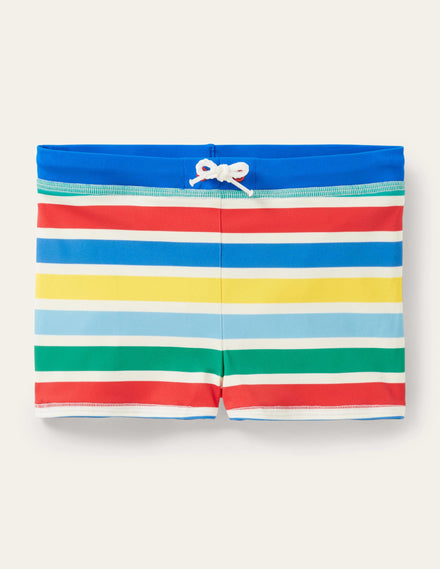 Swim Trunks-Rainbow Stripe