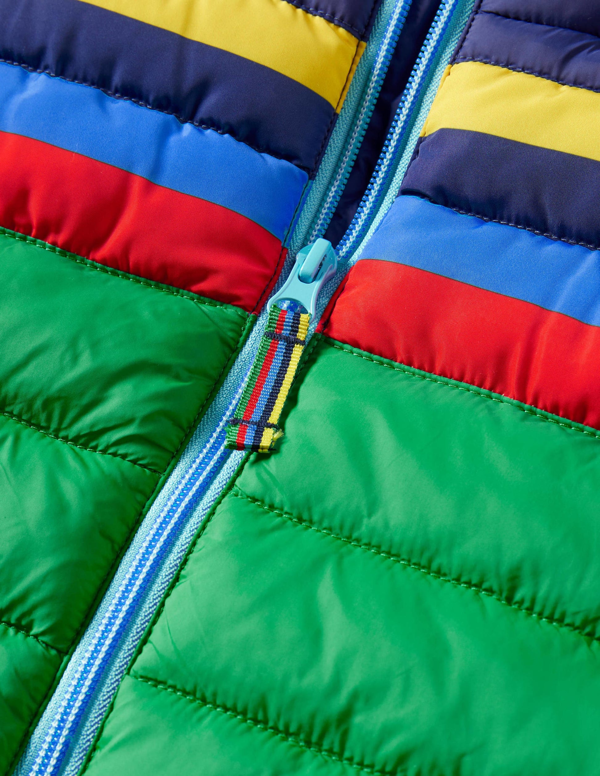 Doudoune sans manches repliable-Rayé multi vert des Highlands-3