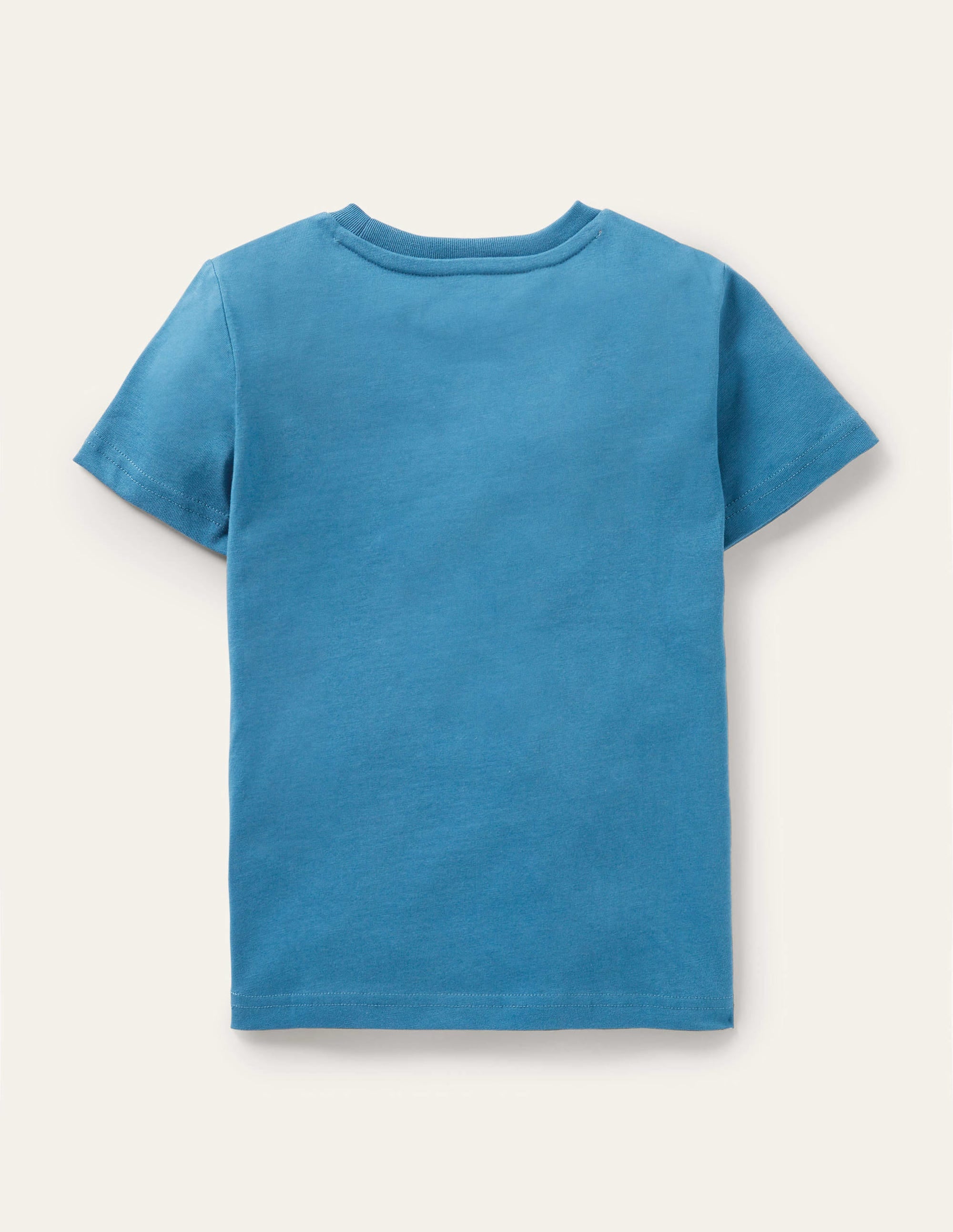Im Dunkeln leuchtendes T-Shirt-Dunkles Petrol, Mond - Image 2