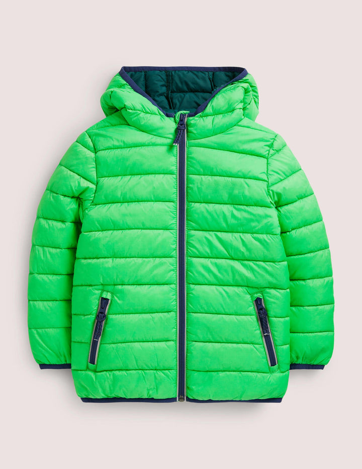 Cosy Pack-away Padded Jacket-Highland Green