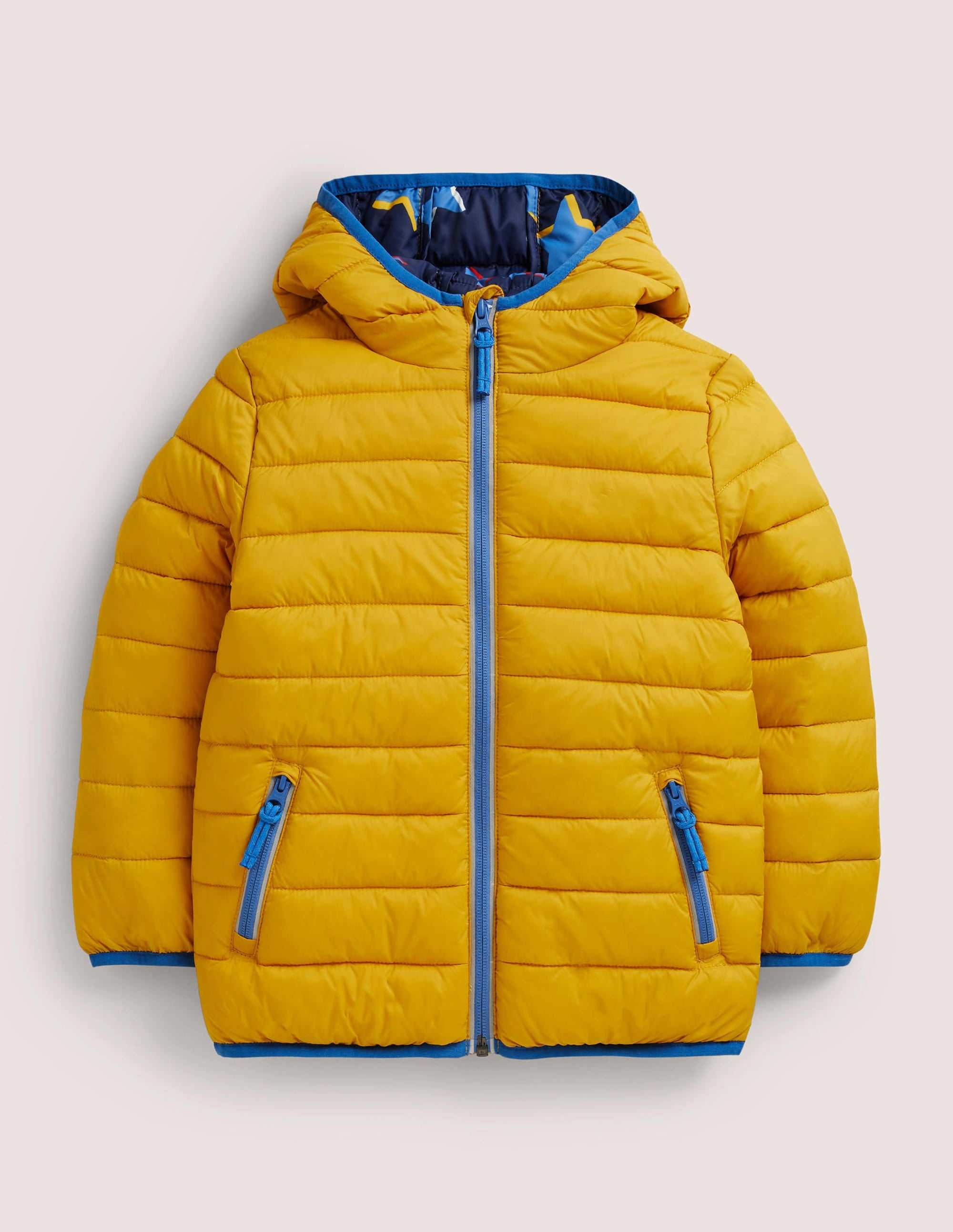 Cosy Pack-away Padded Jacket-Honeycomb Yellow - Image 1