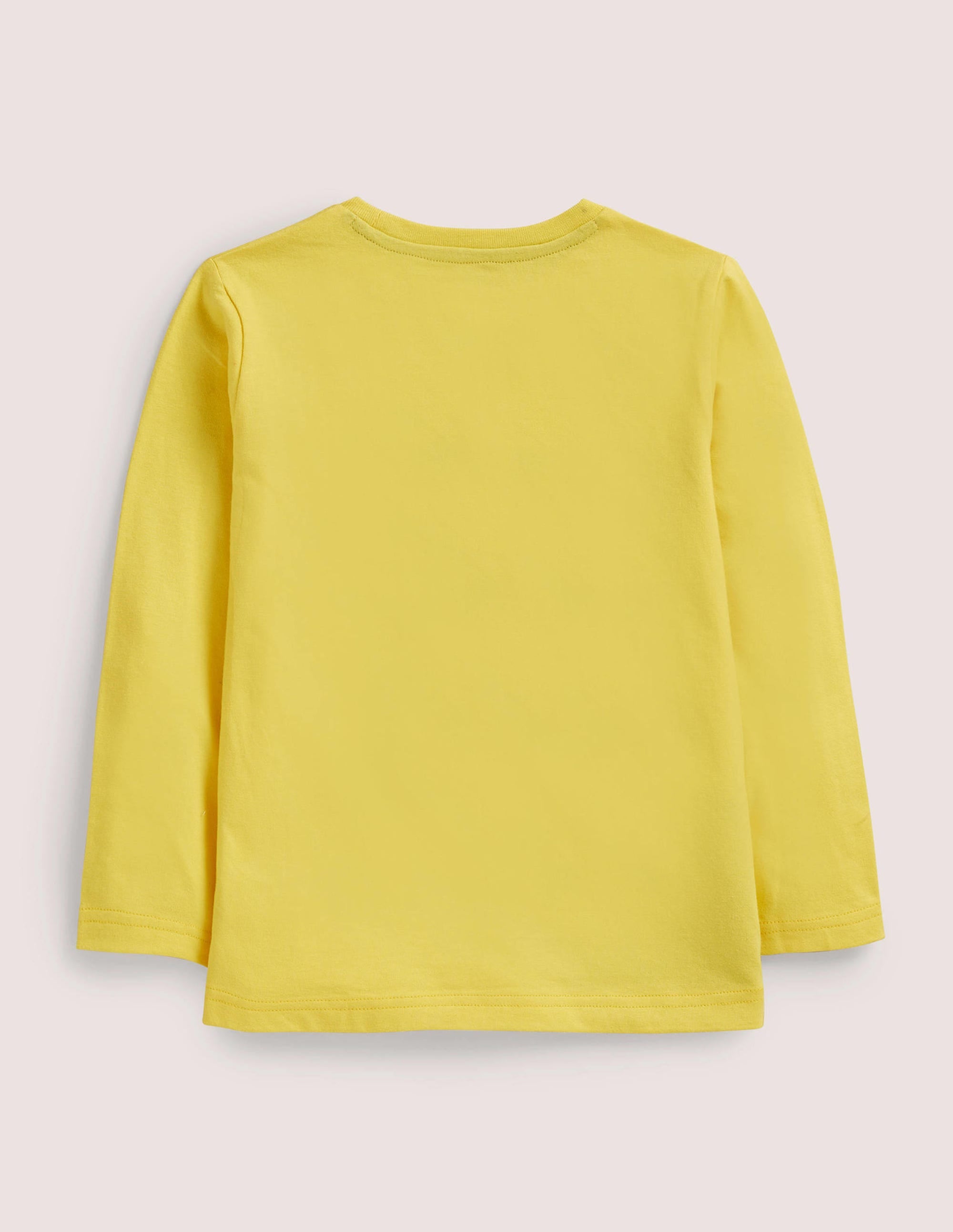 T-shirt à super surpiqûres-Chien jaune maïs - Image 2
