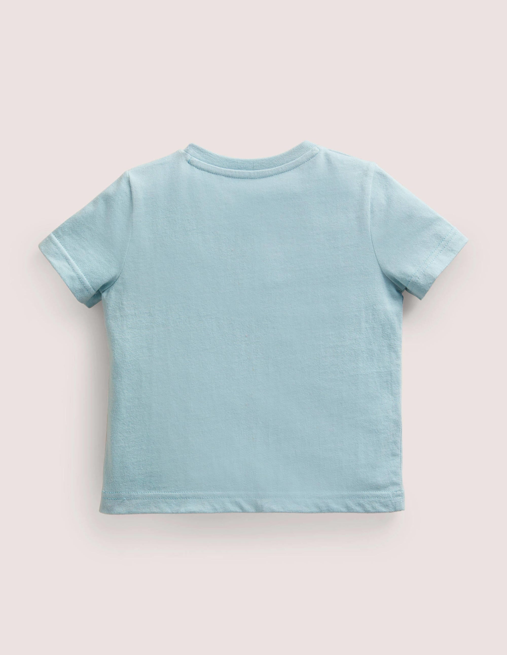 Birthday Appliqué T-shirt-1 bleu minéral - Image 2