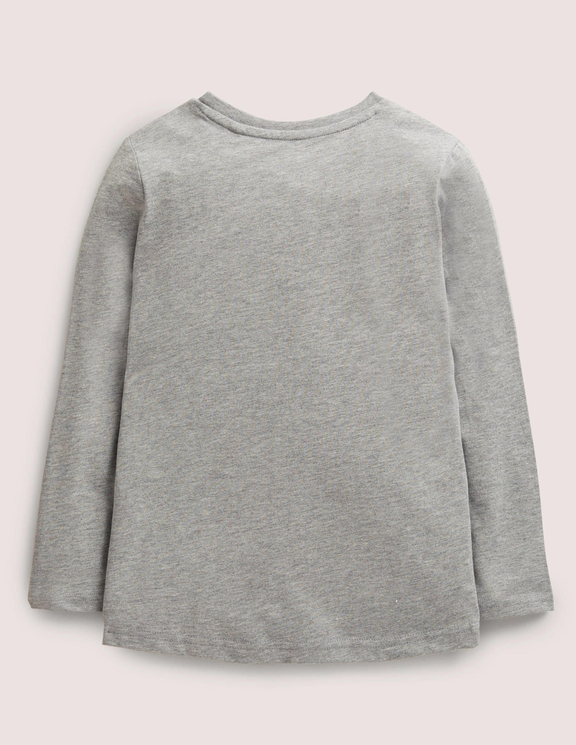 T-shirt à imprimé graphique-Camions de chantier gris chiné-2