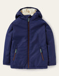 Navy Sherpa-lined Anorak-Schuluniform-Navy