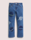 Jean fun-Espace denim vintage foncé