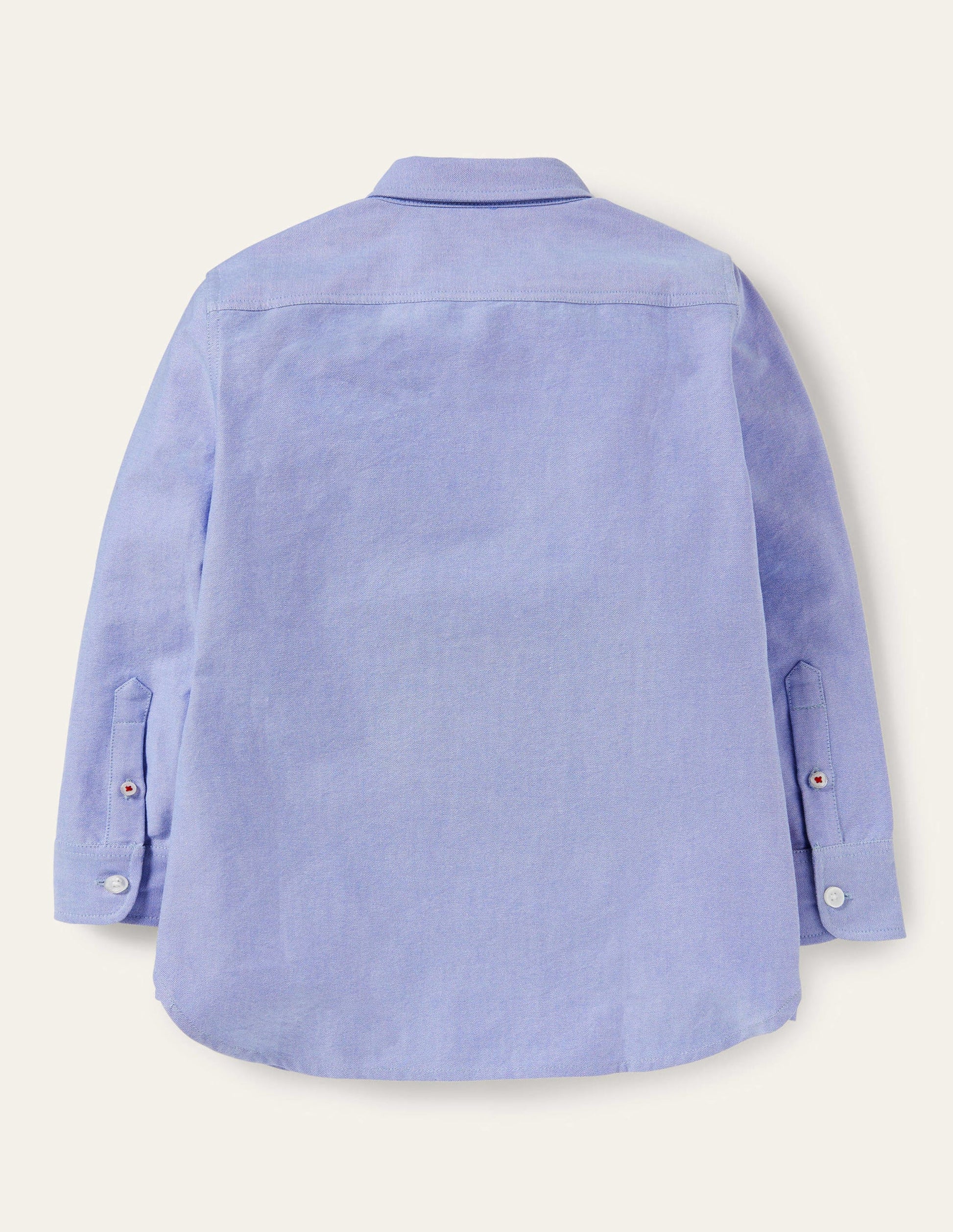 Appliqué Sausage Dog Shirt-Blue Oxford-2