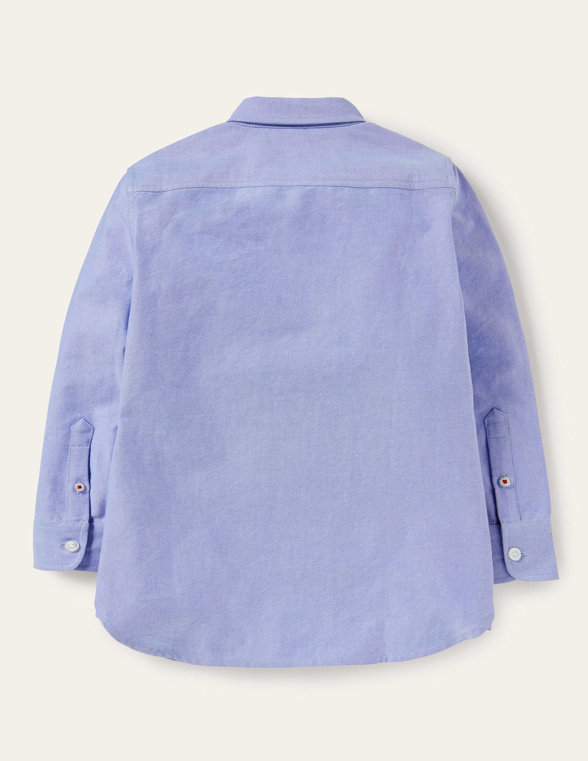 Appliqué Sausage Dog Shirt-Blue Oxford - Image 2