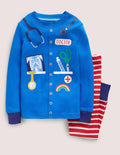 Dream Big Long Pyjamas-Elizabethan Blue Doctor