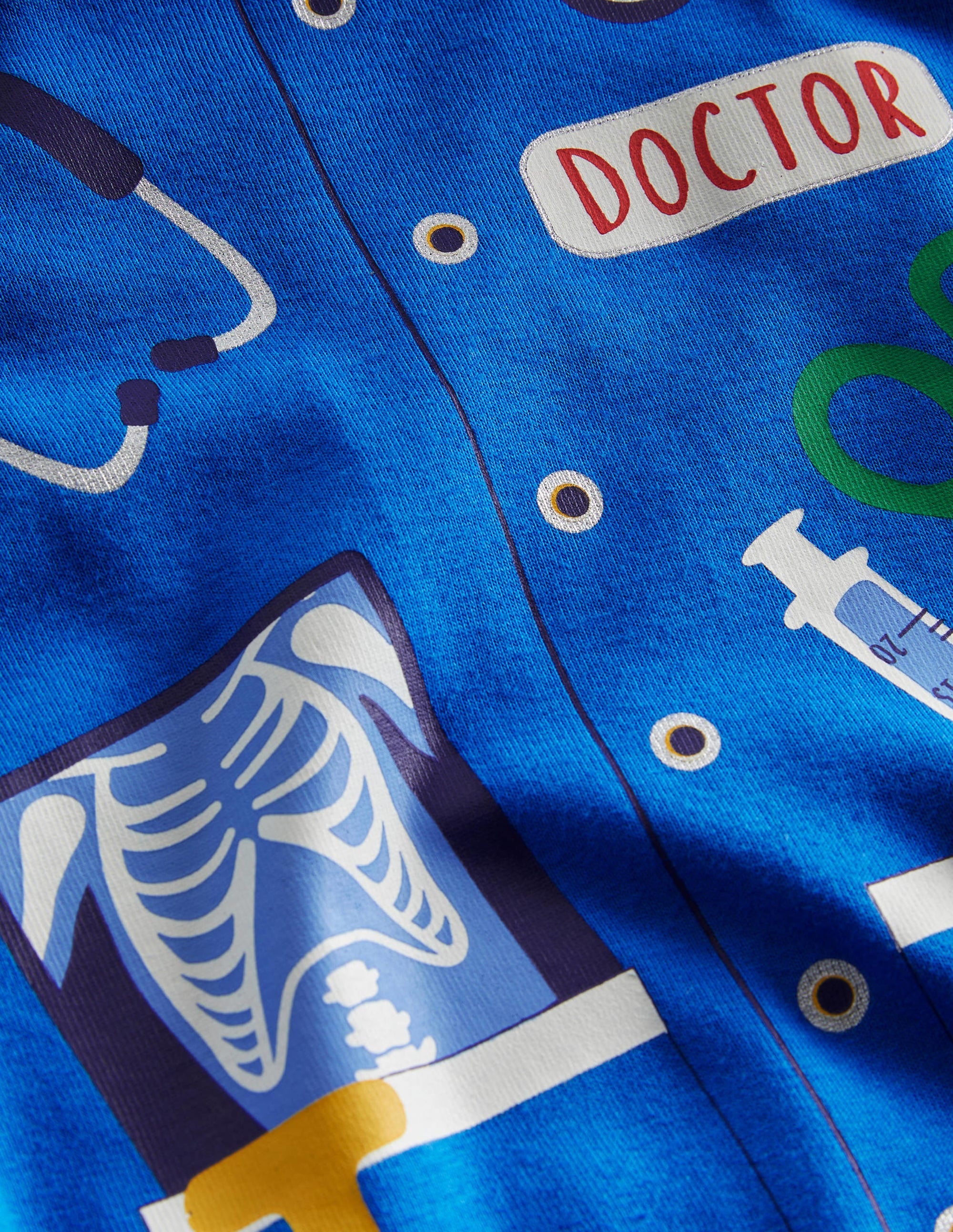 Dream Big Long Pyjamas-Elizabethan Blue Doctor - Image 3