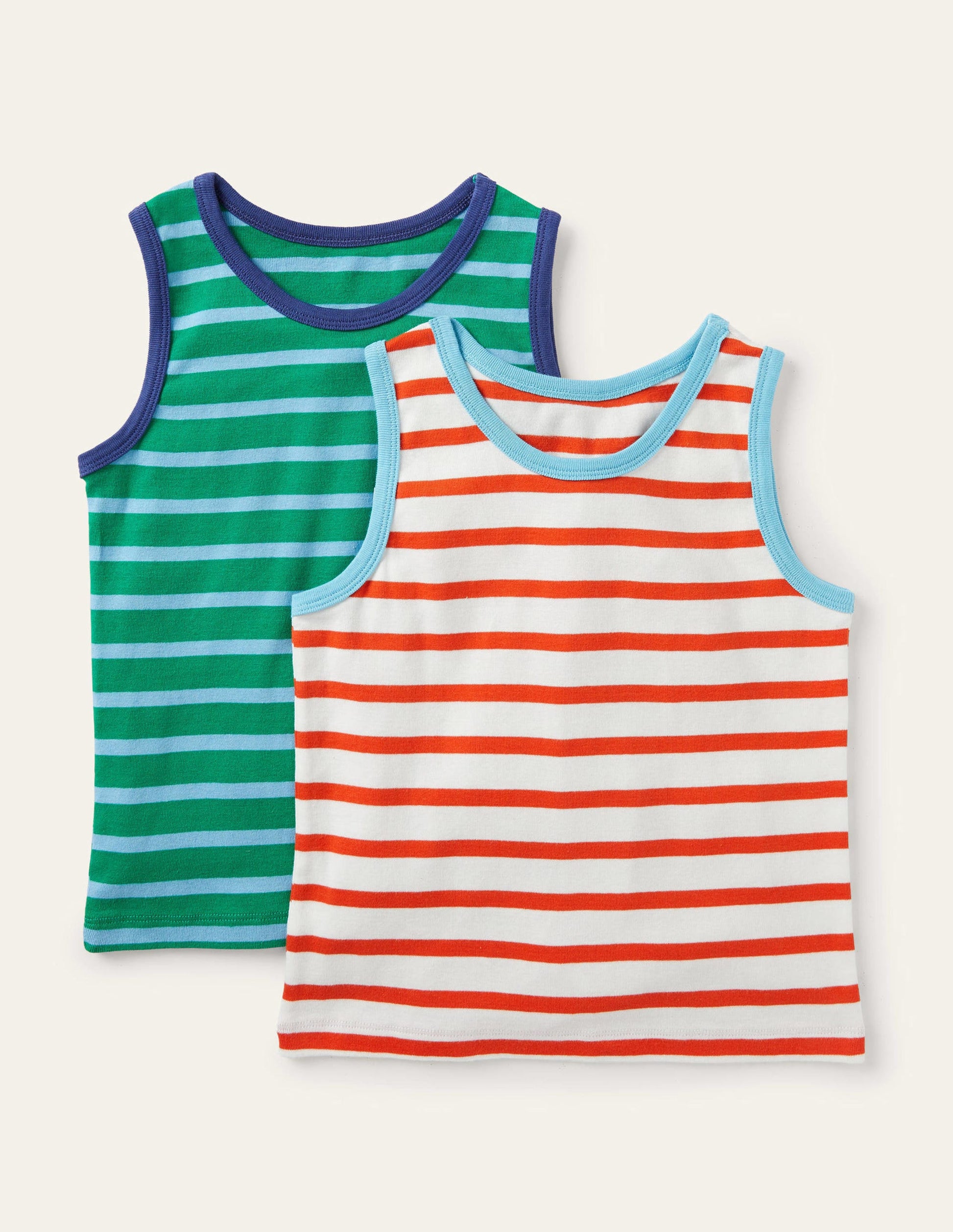 Unterhemden im 2er-Pack (Jungen)-Bunt-1