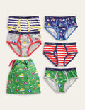 5 slips-Motif ferme multi