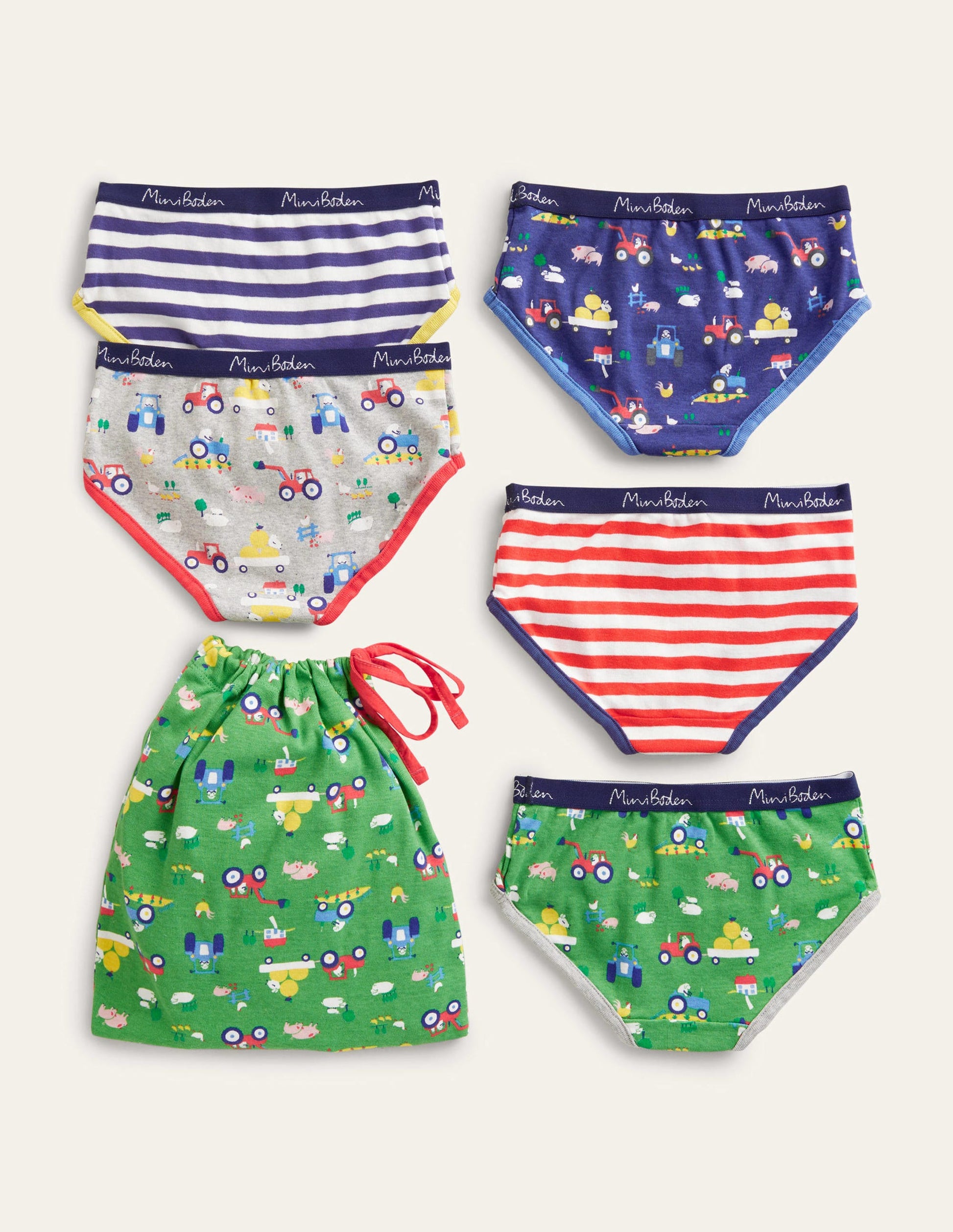 5 slips-Motif ferme multi-2