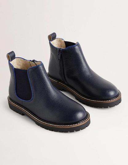 Chelsea-Boots (Jungen)-Mitternachtsblau