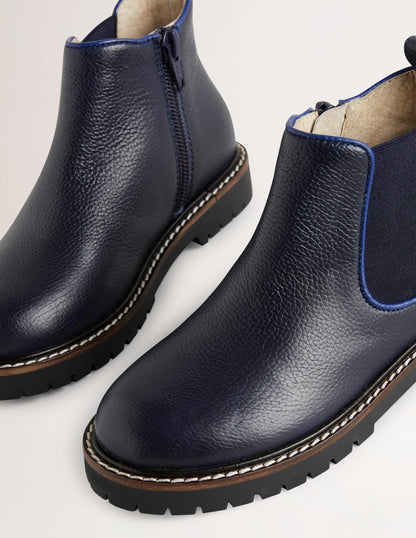 Chelsea-Boots (Jungen)-Mitternachtsblau