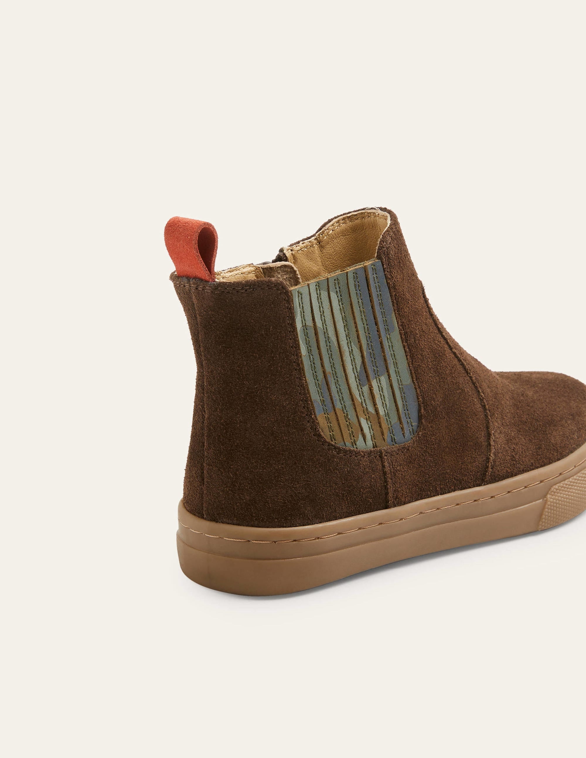 Bottines en daim-Marron - Image 3