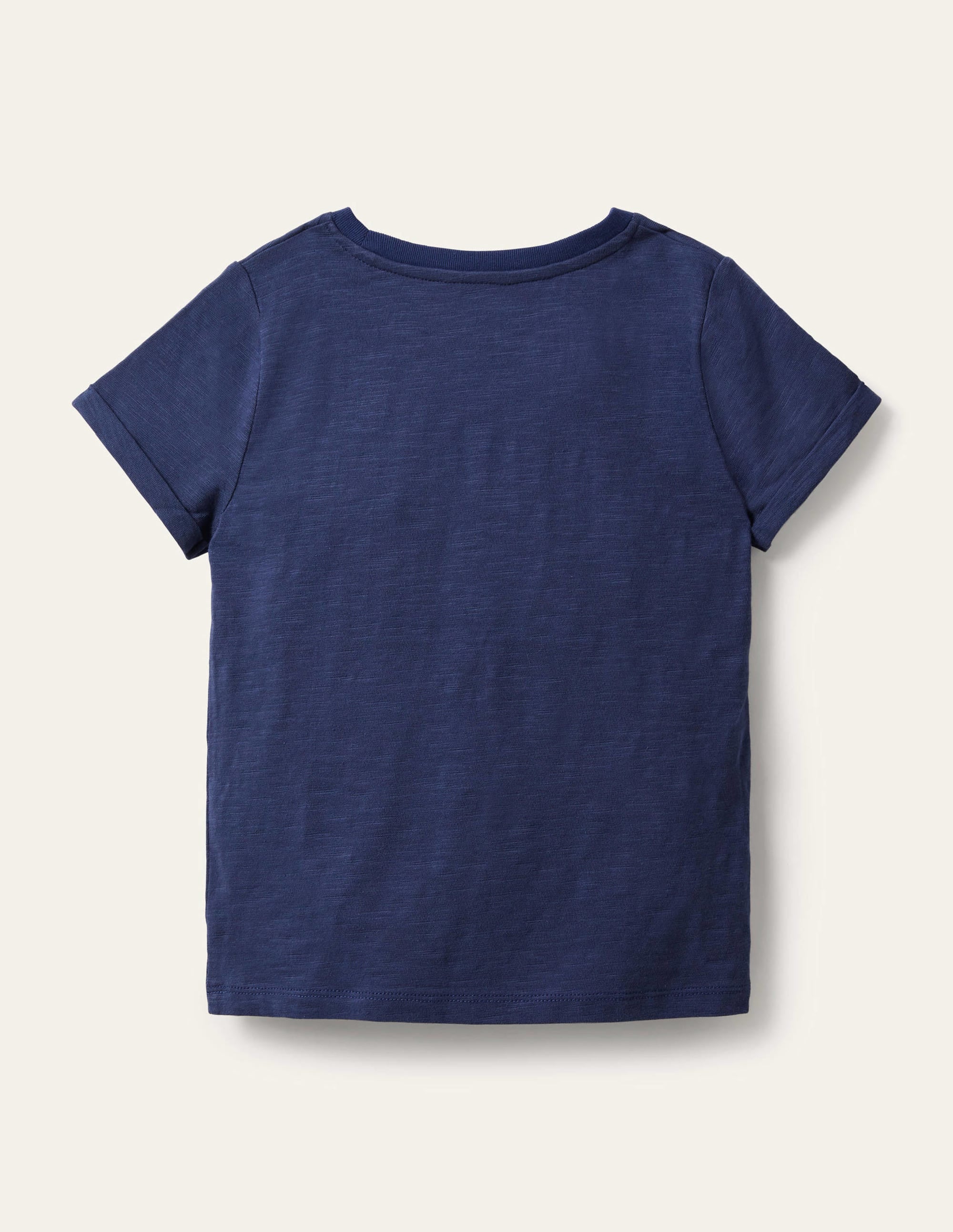 Star Pocket Slub T-shirt-Starboard Blue - Image 2