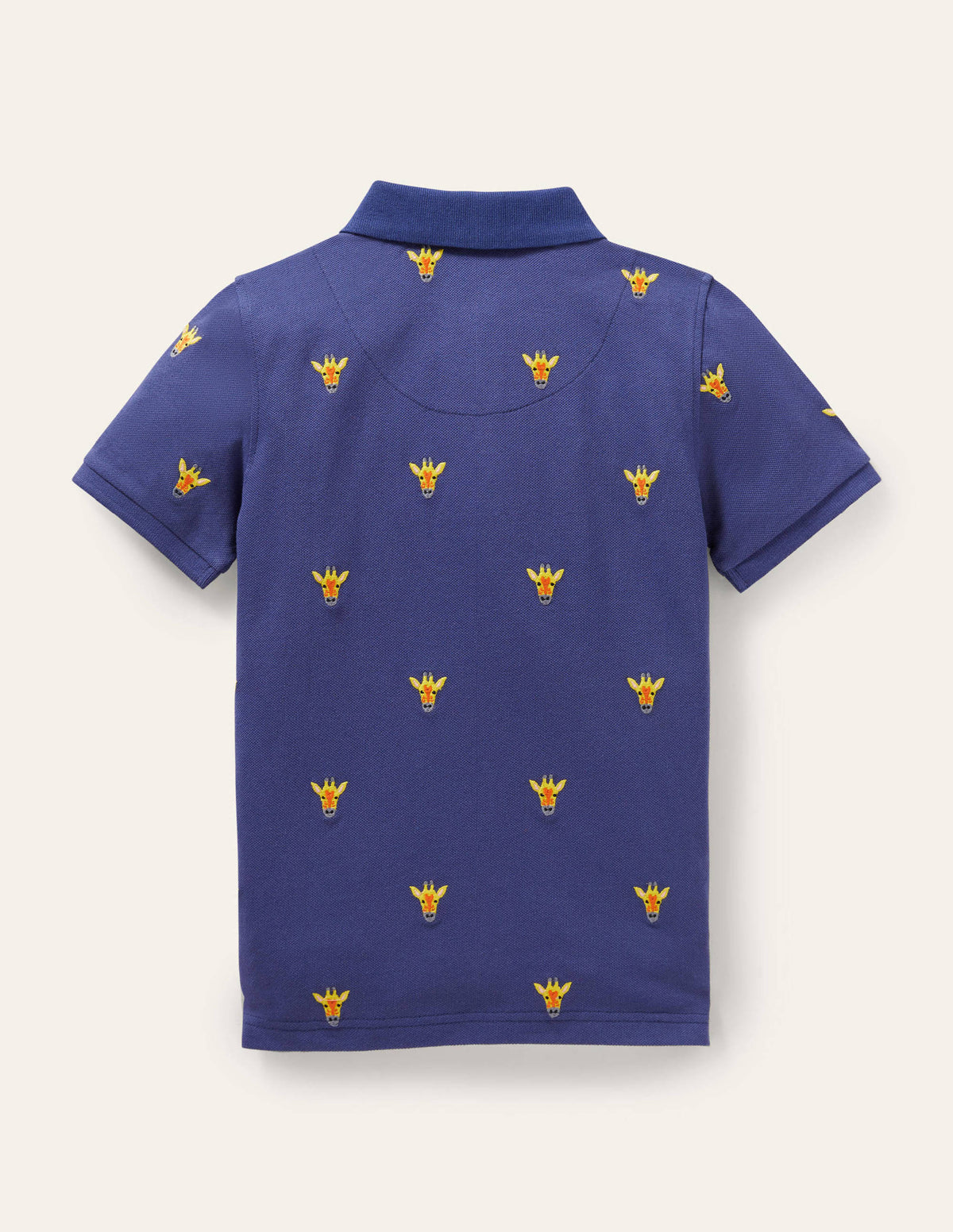 Piqué-Polohemd-Navy, Giraffen - Image 2