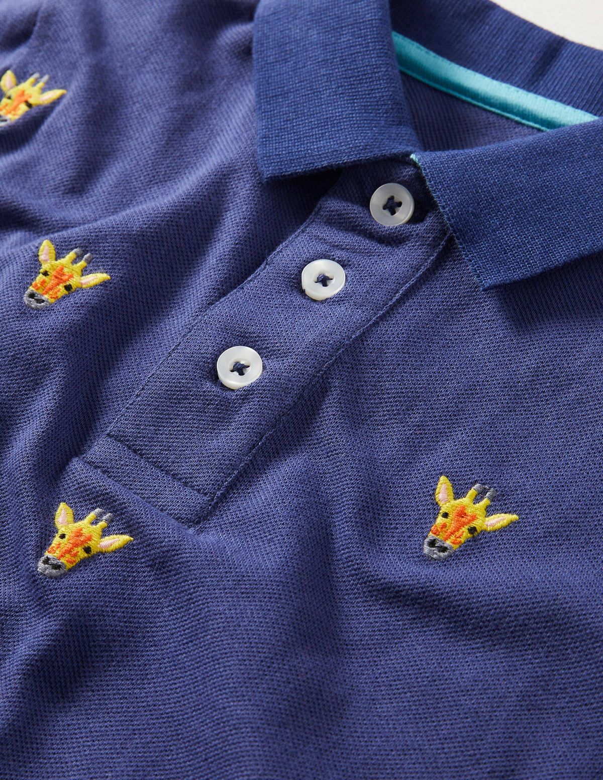 Piqué-Polohemd-Navy, Giraffen - Image 3
