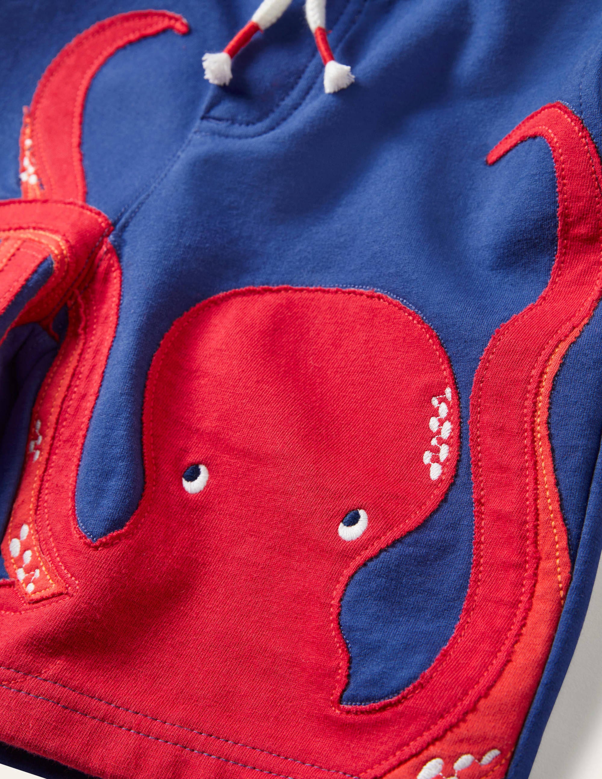Sweatshorts mit Applikation-Segelblau, Oktopus - Image 3