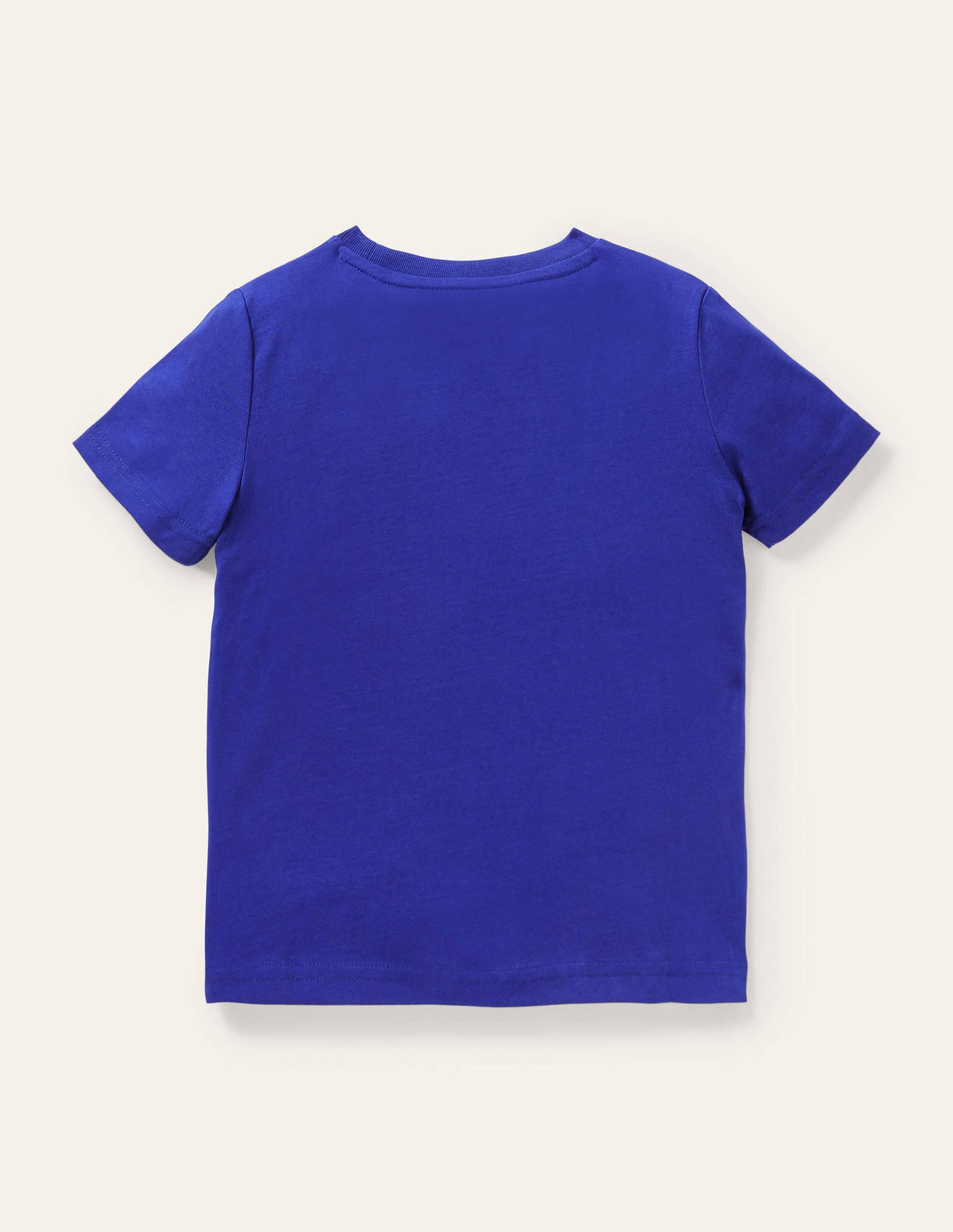 Sport Printed Graphic T-shirt-Blue Wave Football-2
