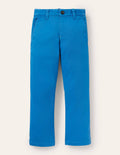 Pantalon chino stretch-Bleu marina vif