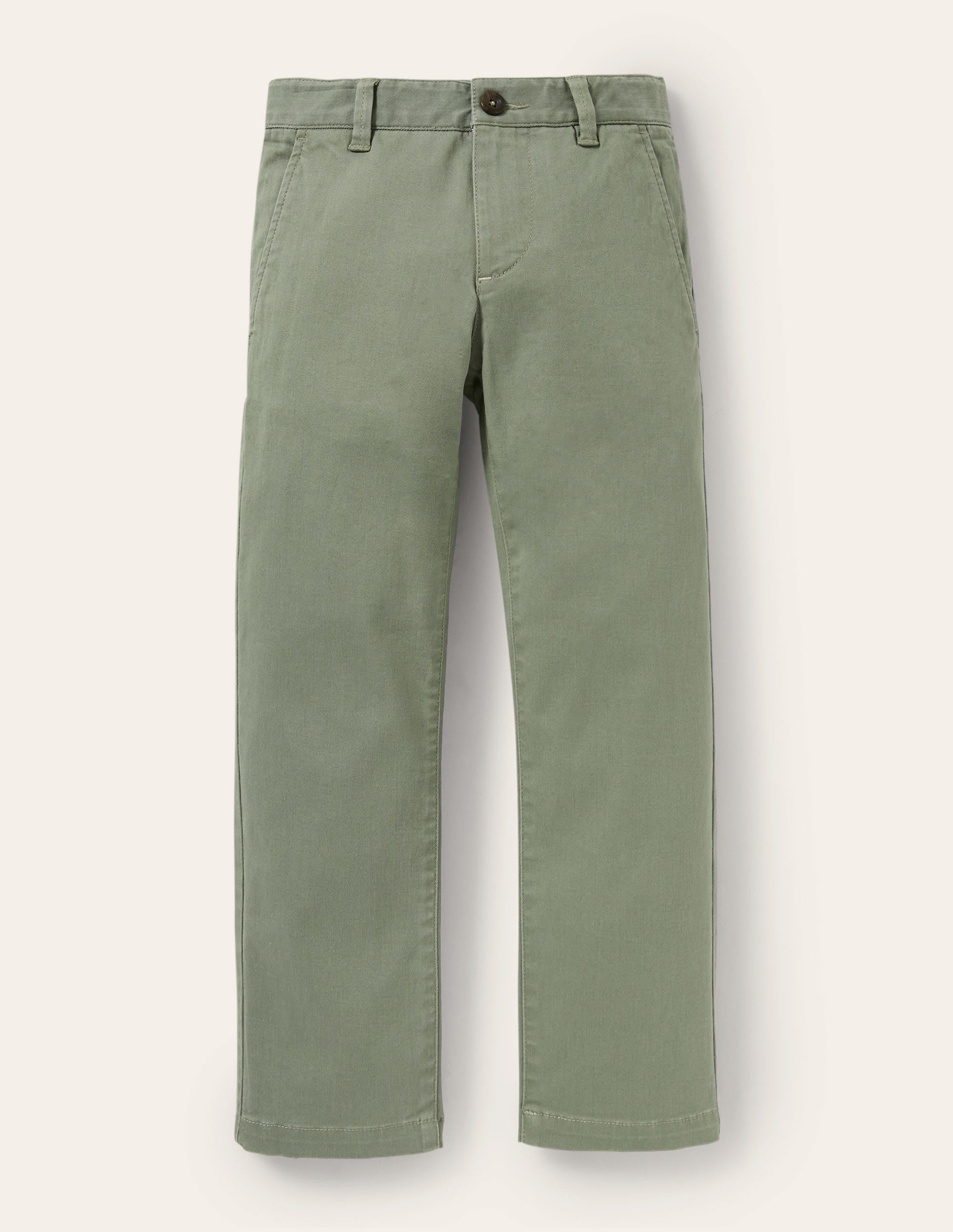 Pantalon chino stretch-Vert céramique - Image 1