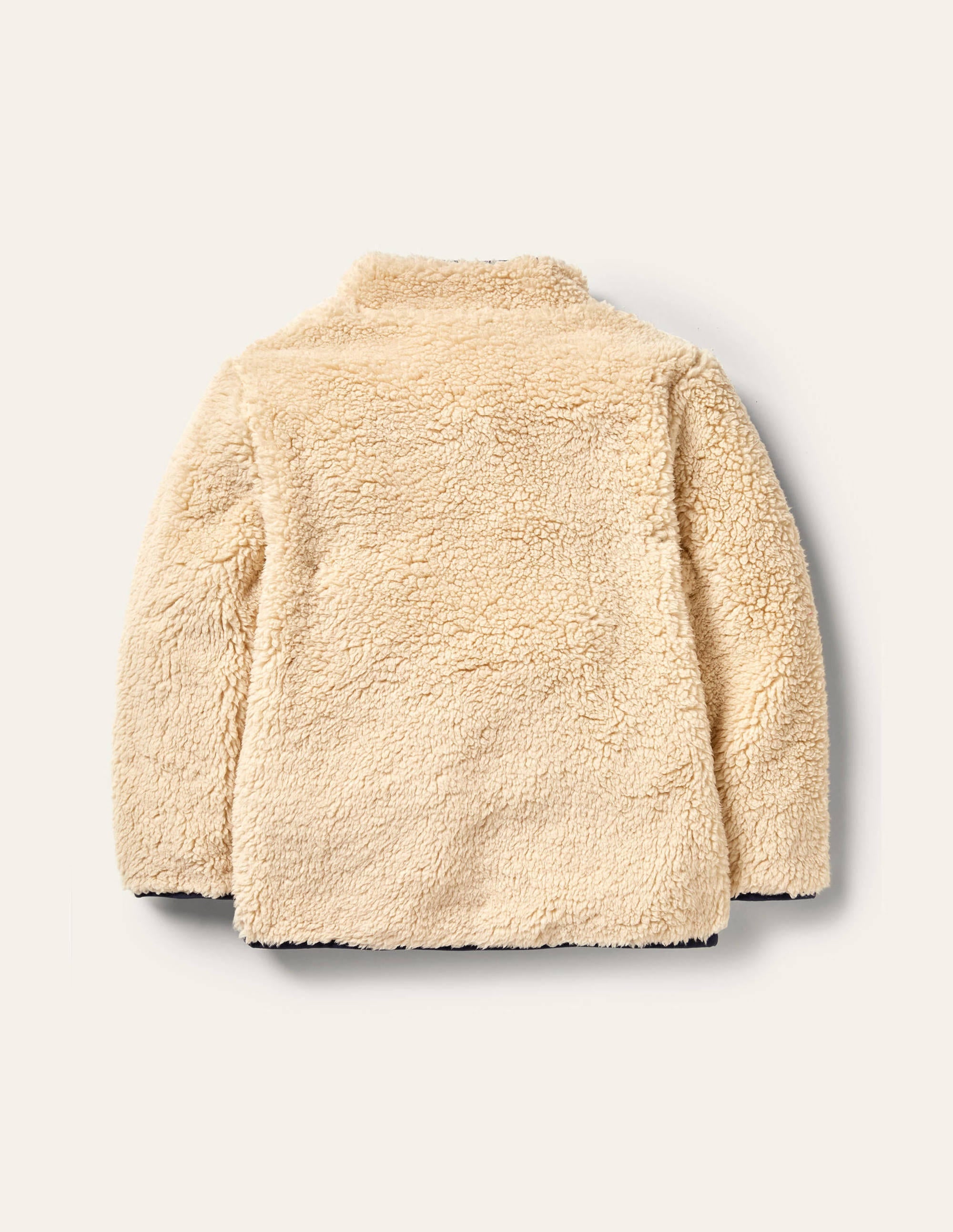 Wendbarer Pullover mit Reißverschluss-Ecru, Regenbogen - Image 2