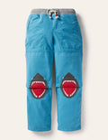 Zip-off Techno Trousers-Bahama Blue Sharks