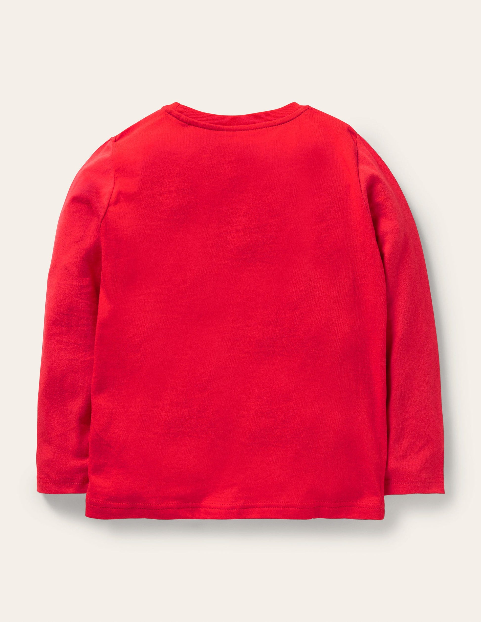 Lift-the-flap T-shirt-Strawberry Tart Red Trains-2
