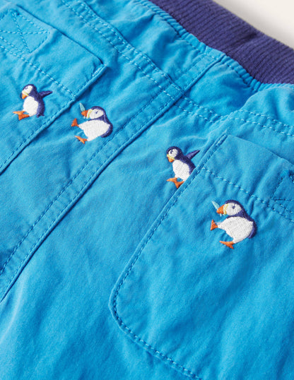 Abenteuer-Shorts-Marokkoblau, Papageitaucher-3