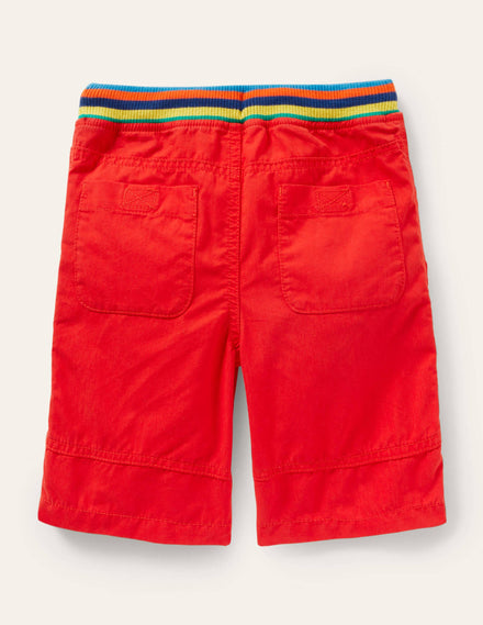 Abenteuer-Shorts-Feuerrot