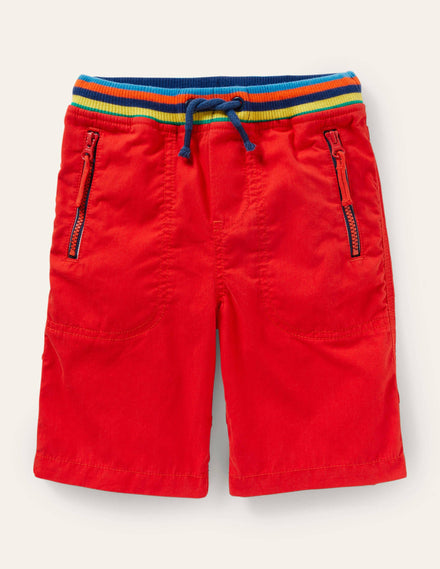 Abenteuer-Shorts-Feuerrot