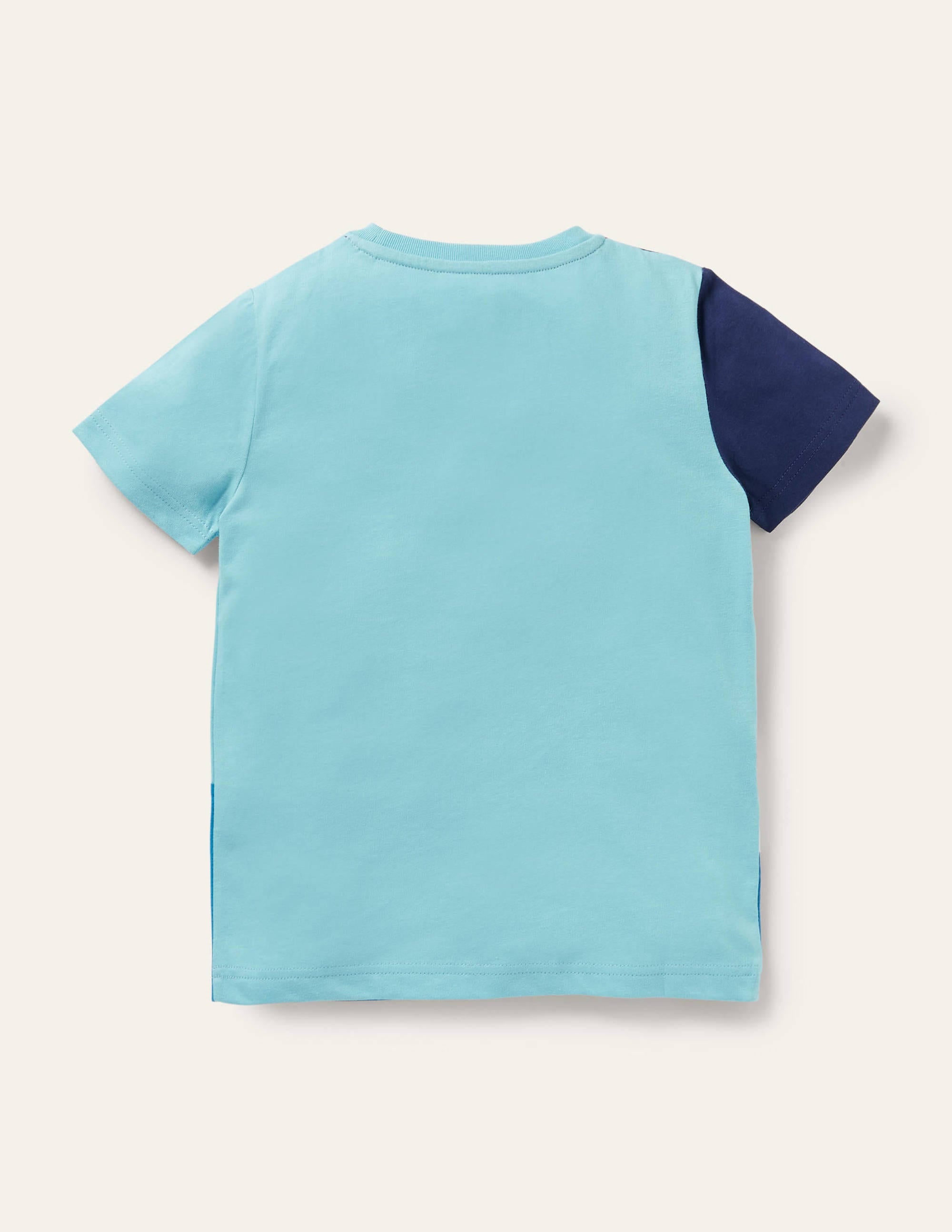 T-shirt à appliqué macareux-Macareux bleu surf - Image 2