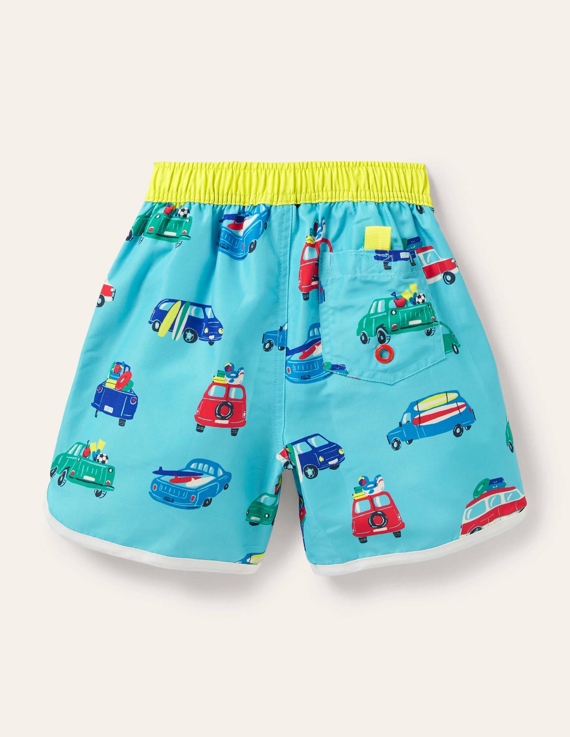 Short de surf-Vans de suf bleu aigue-marine - Image 2