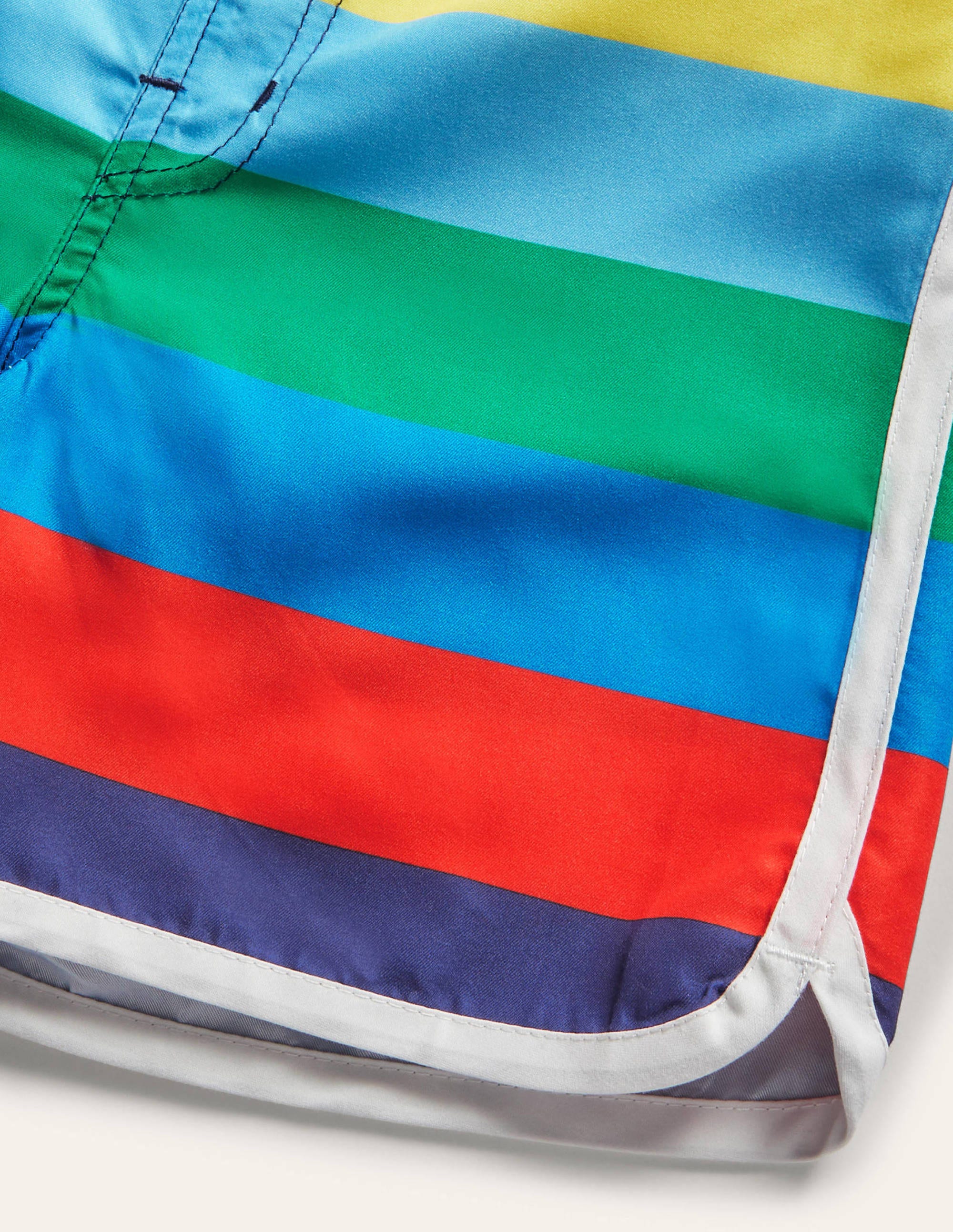 Short de surf-Rayé arc-en-ciel - Image 3